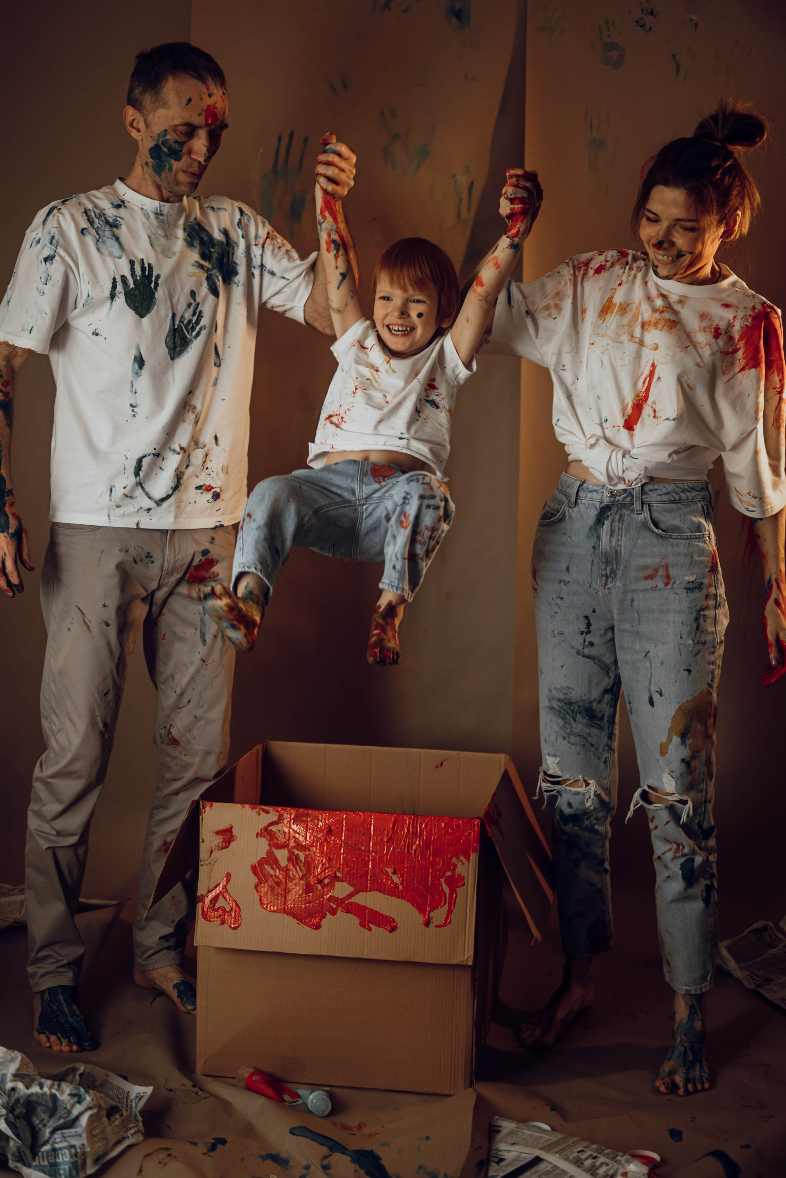 Полина, Вова и Назар. Фотограф Ирина Новикова