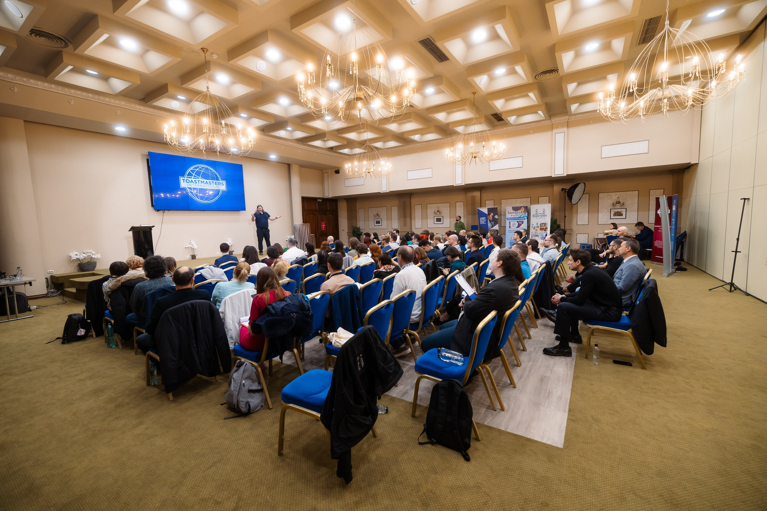 Toastmasters Conference. Marius Ciocan