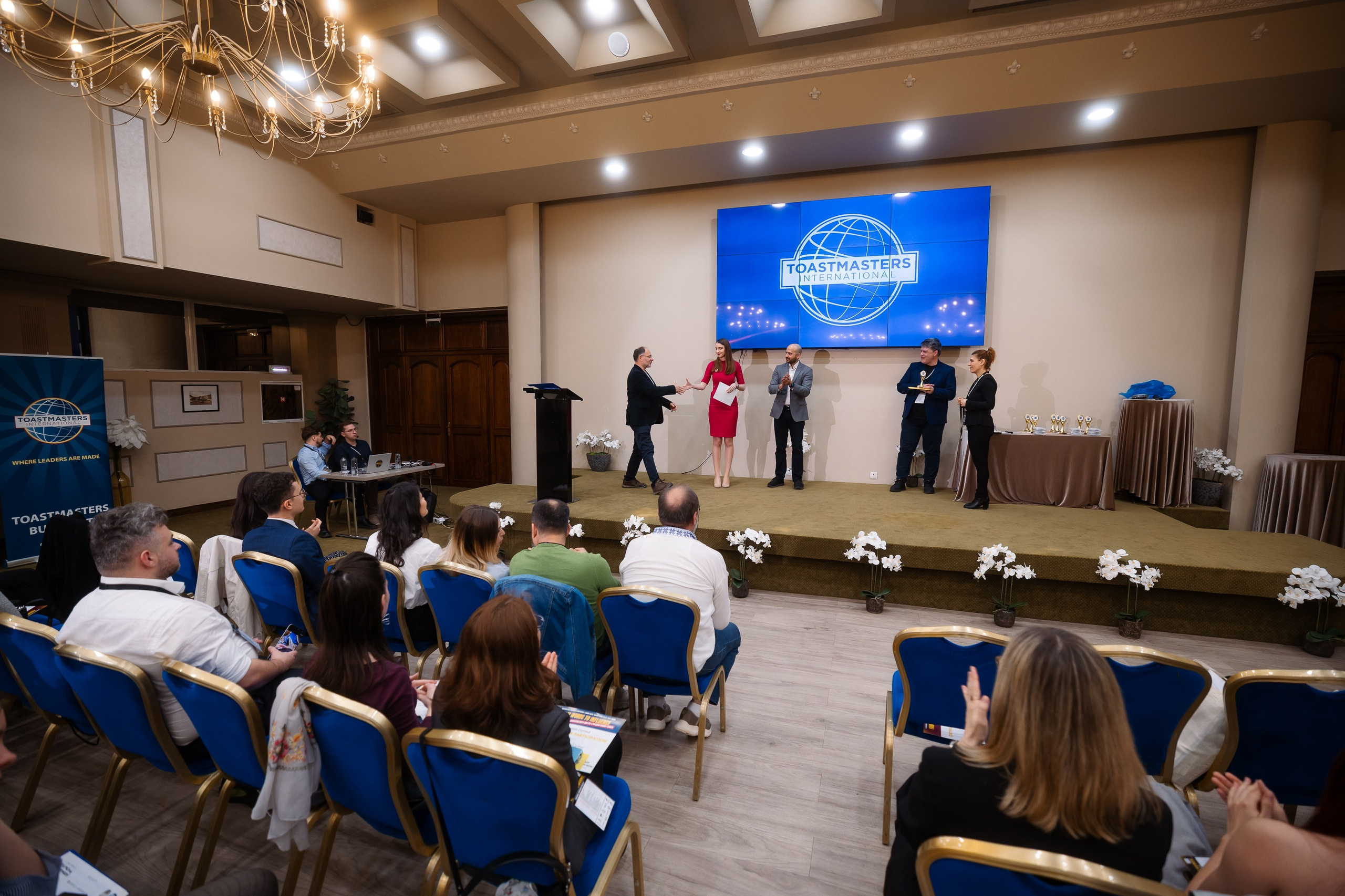 Toastmasters Conference. Marius Ciocan