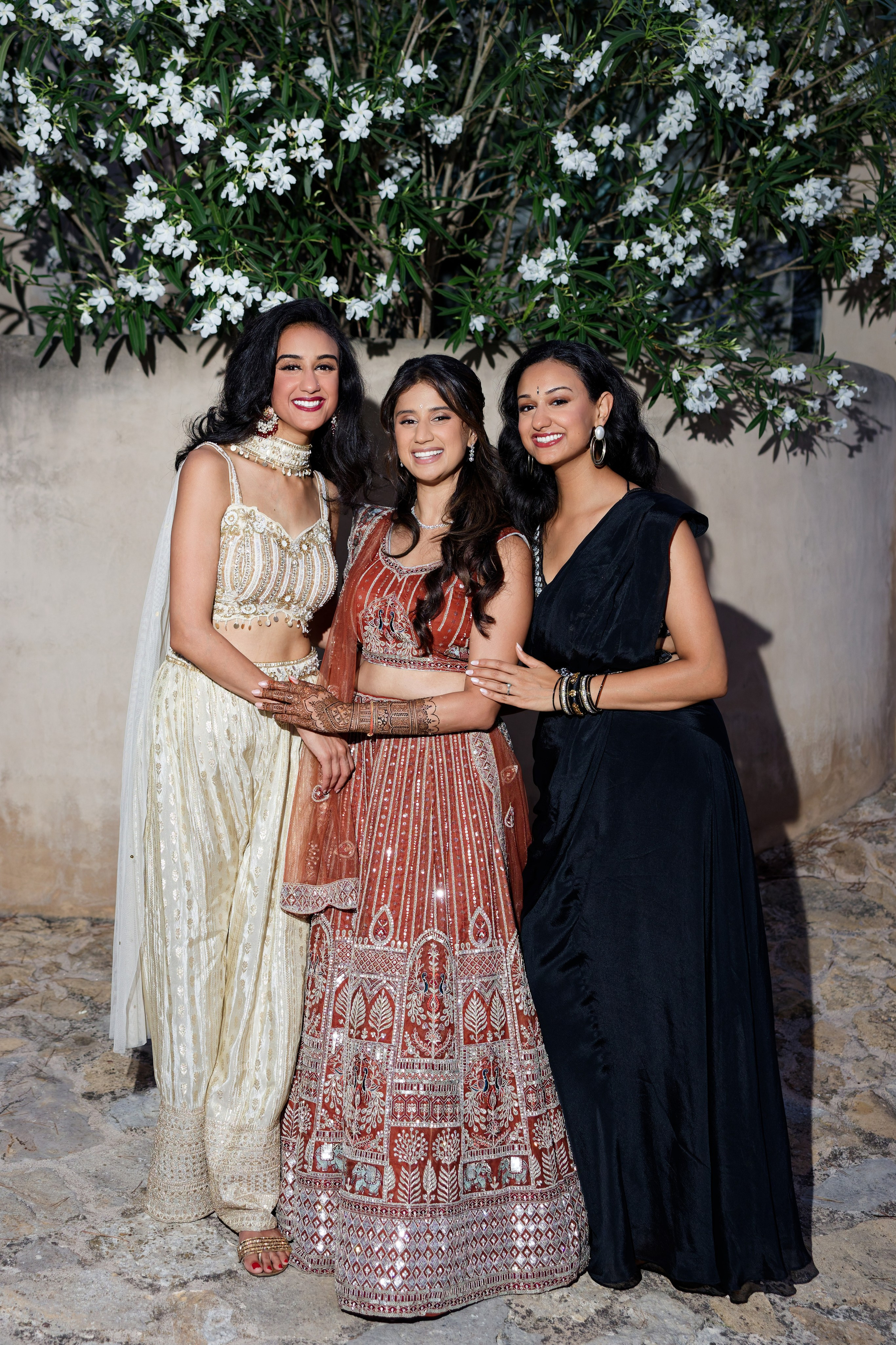 Indian wedding Haldi ceremony & Mehndi Night at Masia Nur, Sitges, Spain Preview