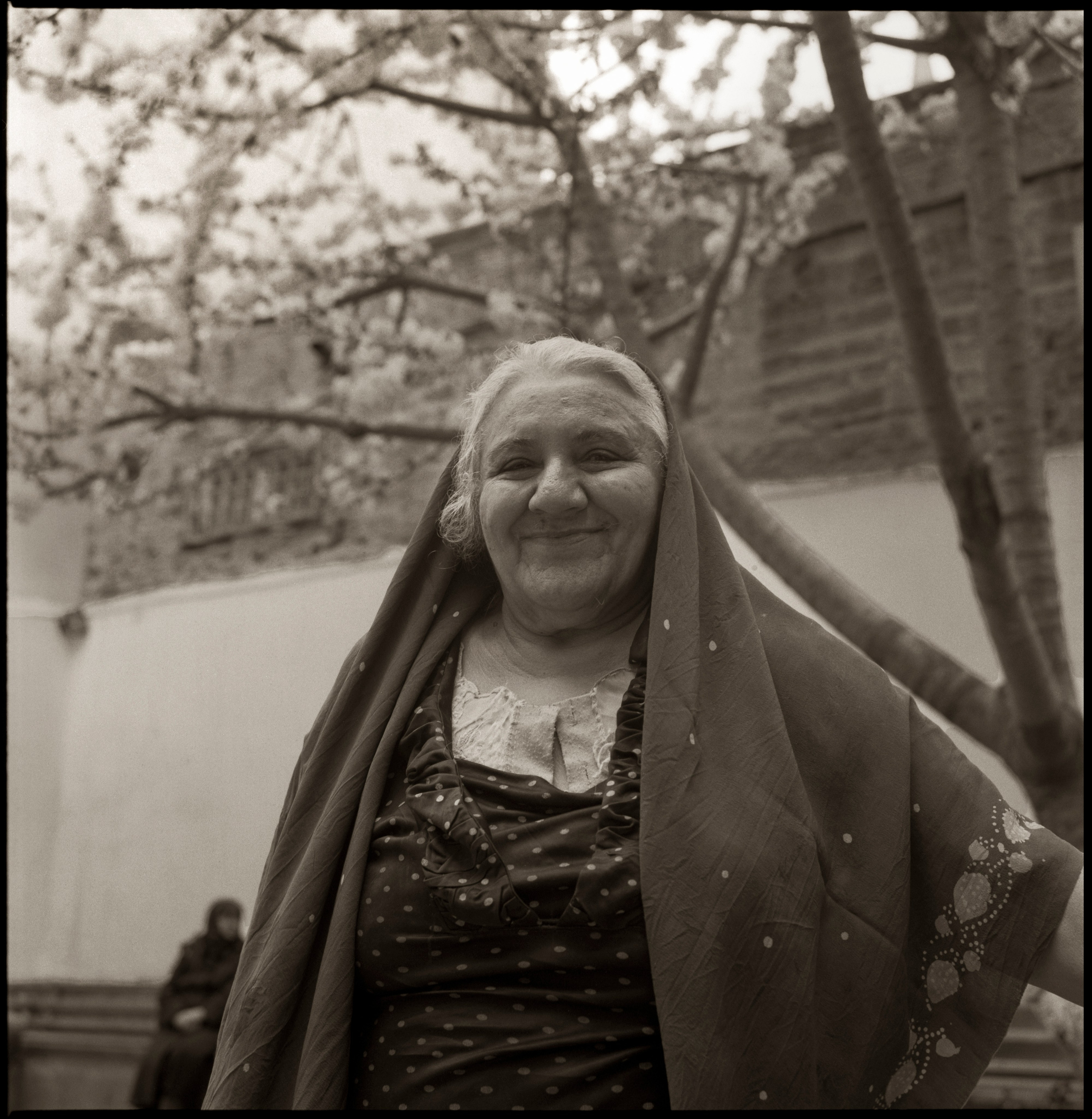 Smiling woman. Baku, 2012