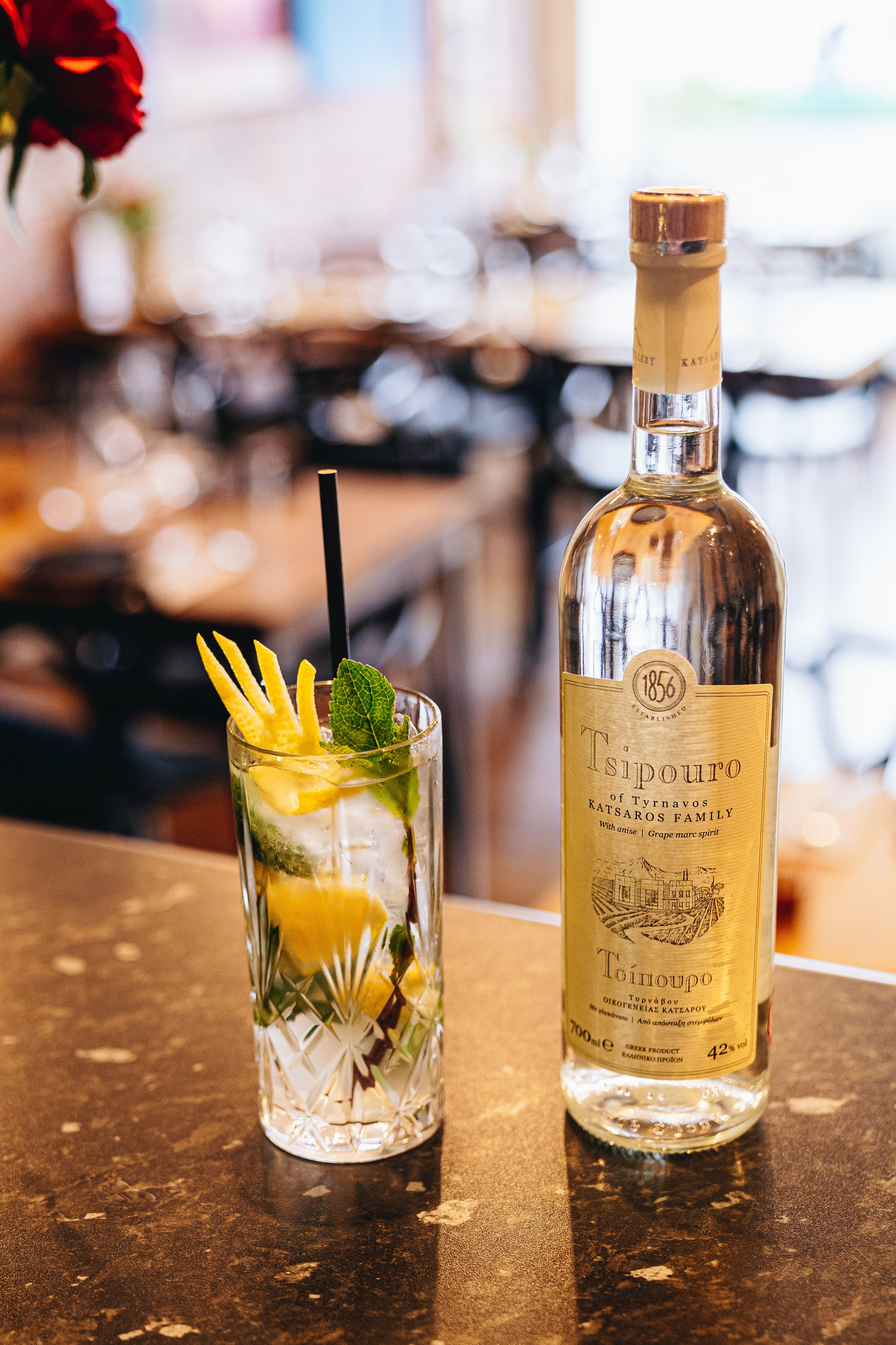 Food photography for Paros Restaurant in Heaton. Newcastle Upon Tyne Photographer Yana Balatskaya