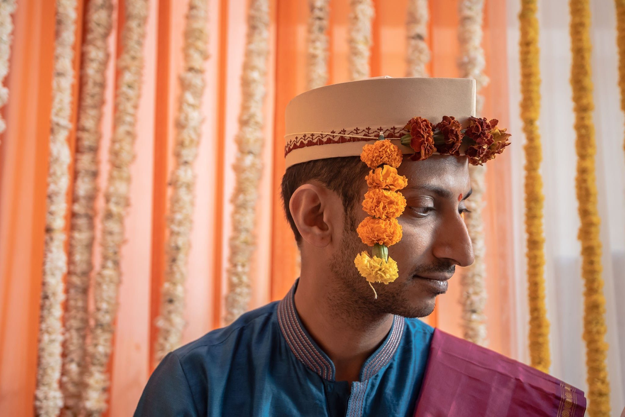 Punjabi + Marathi fusion wedding at New Delhi, India