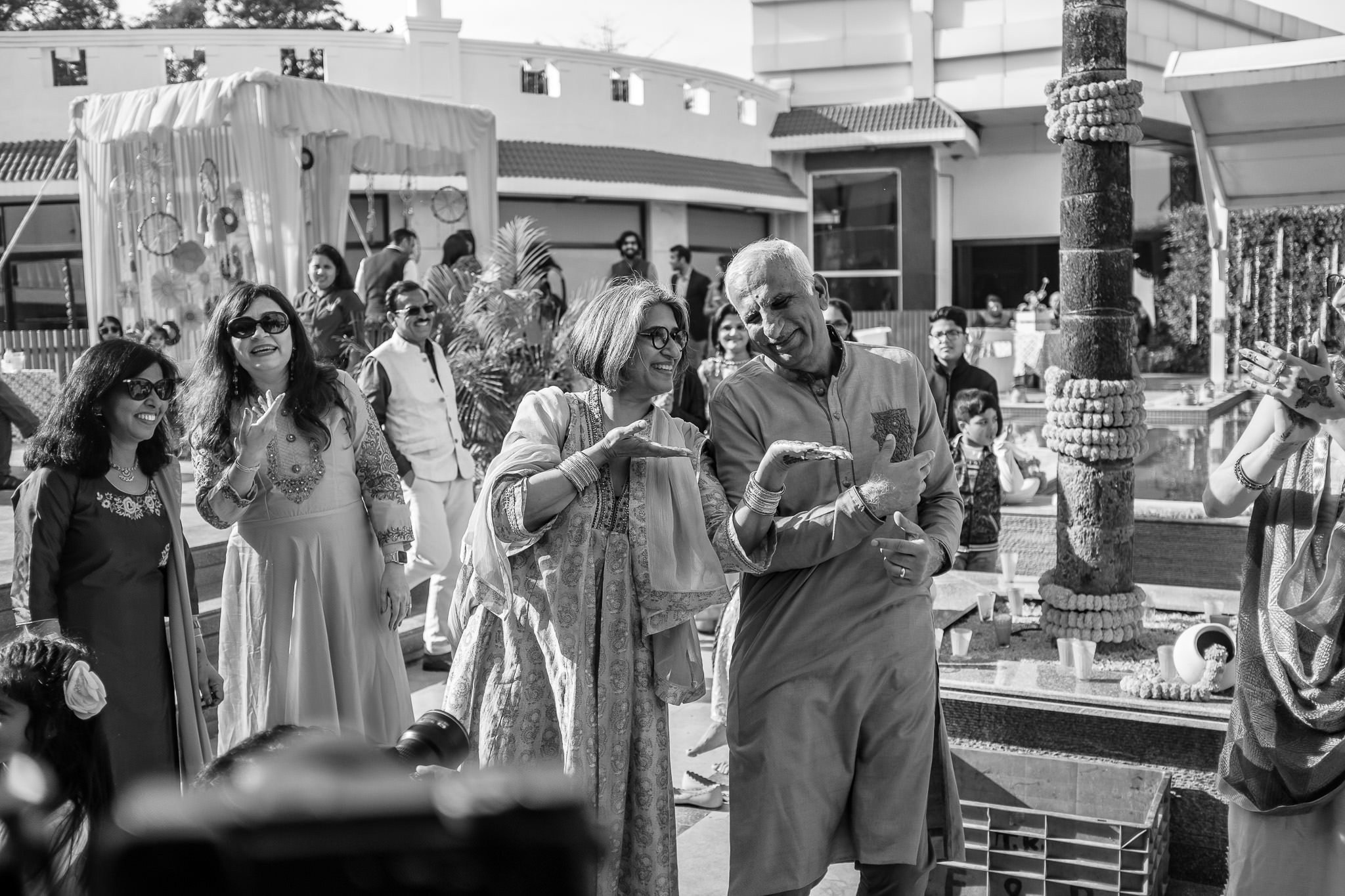Punjabi + Marathi fusion wedding at New Delhi, India