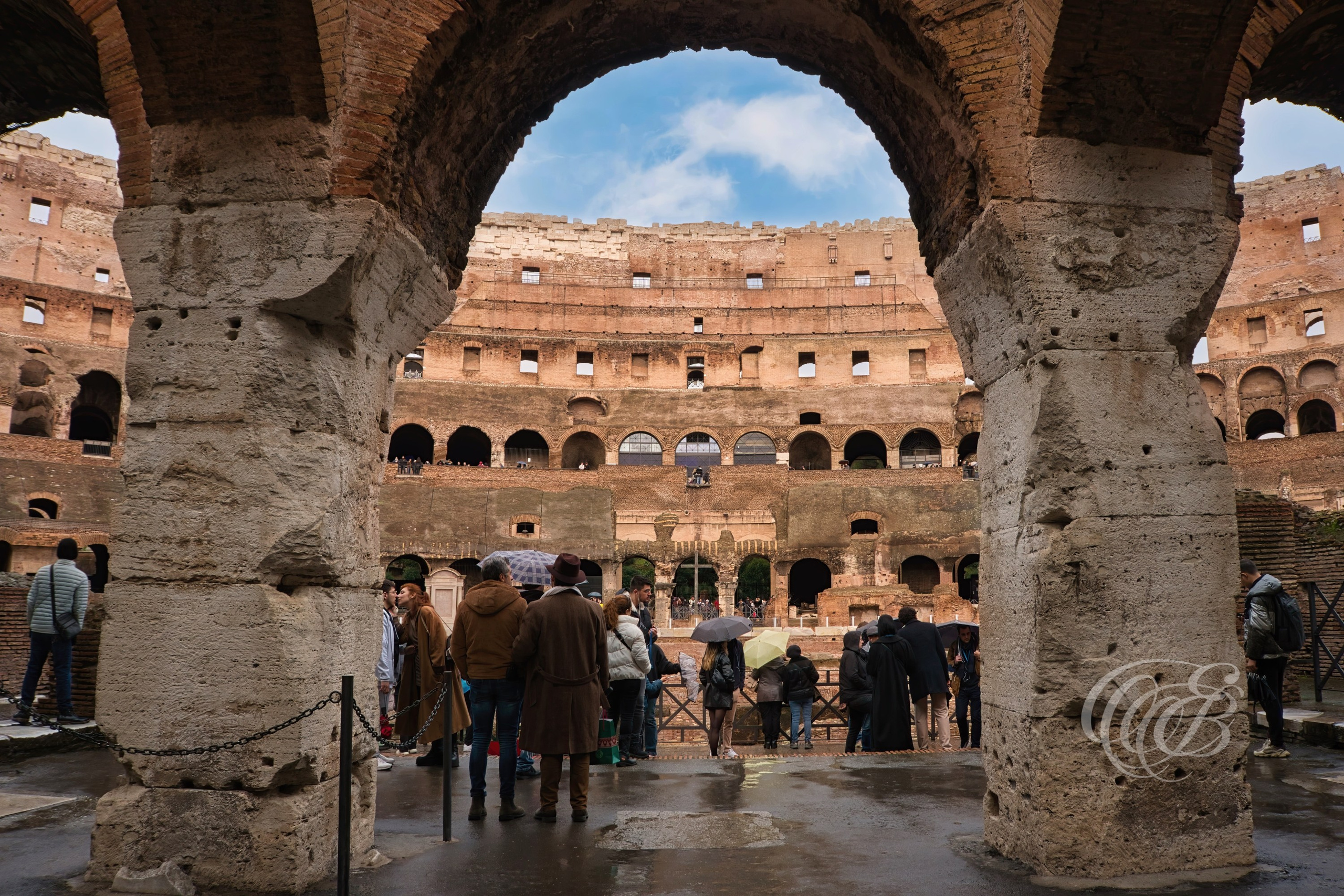 Photography of Italy — Rome, The Arches of the Colosseum — Eduardo Bartoli Fine Art & Travel Photography