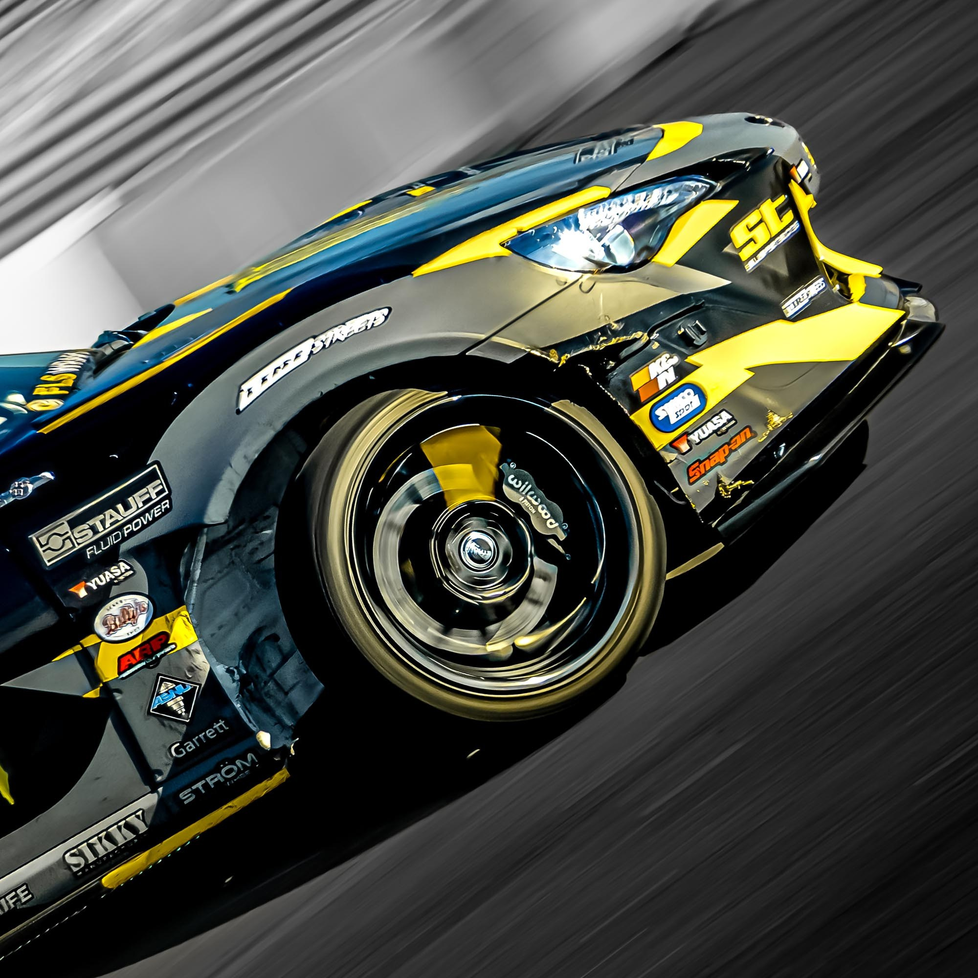 Drift. Deporte de captura de motor