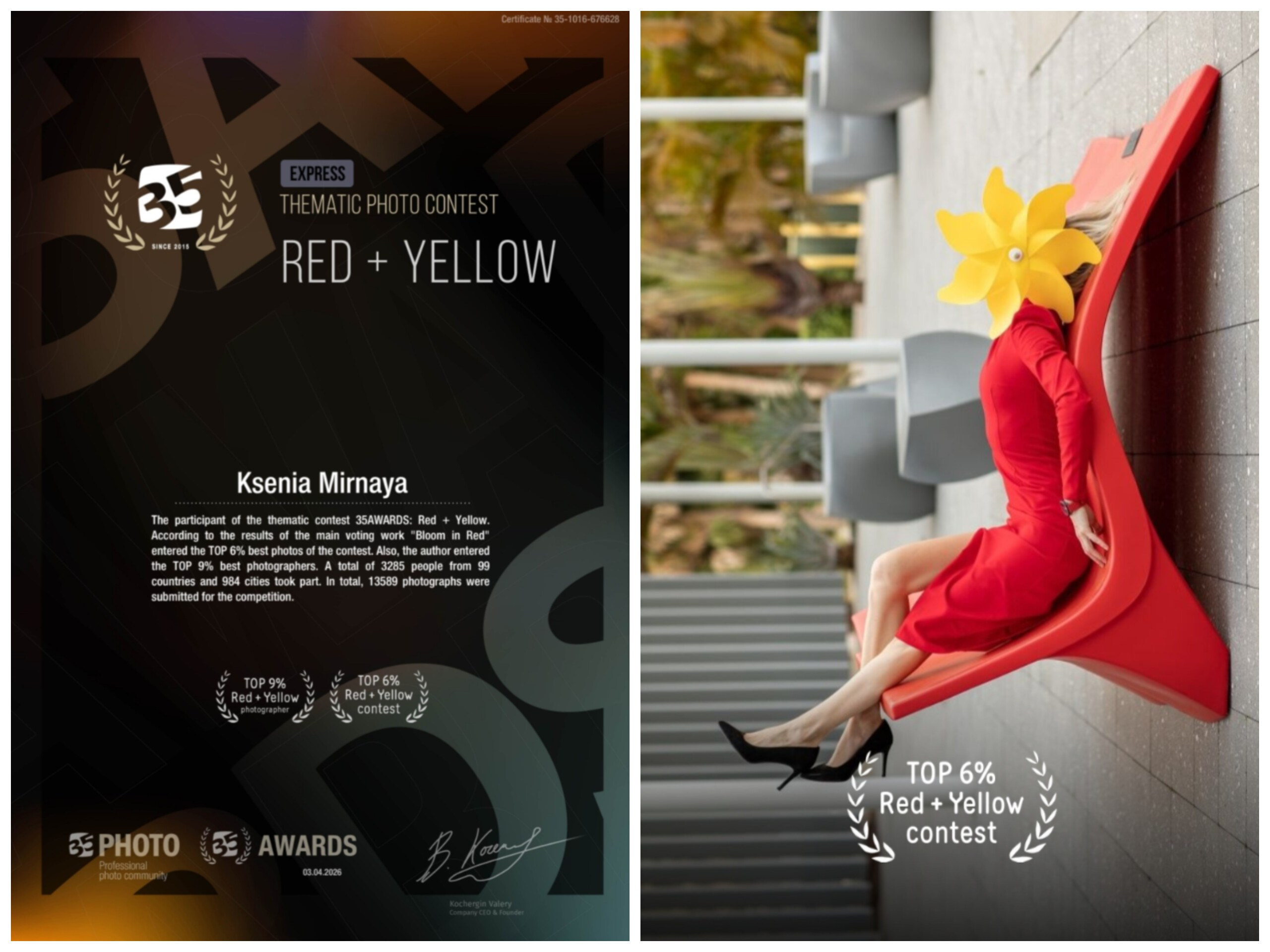 35 Awards. Fine Art Photography by Ksenia Mirnaya