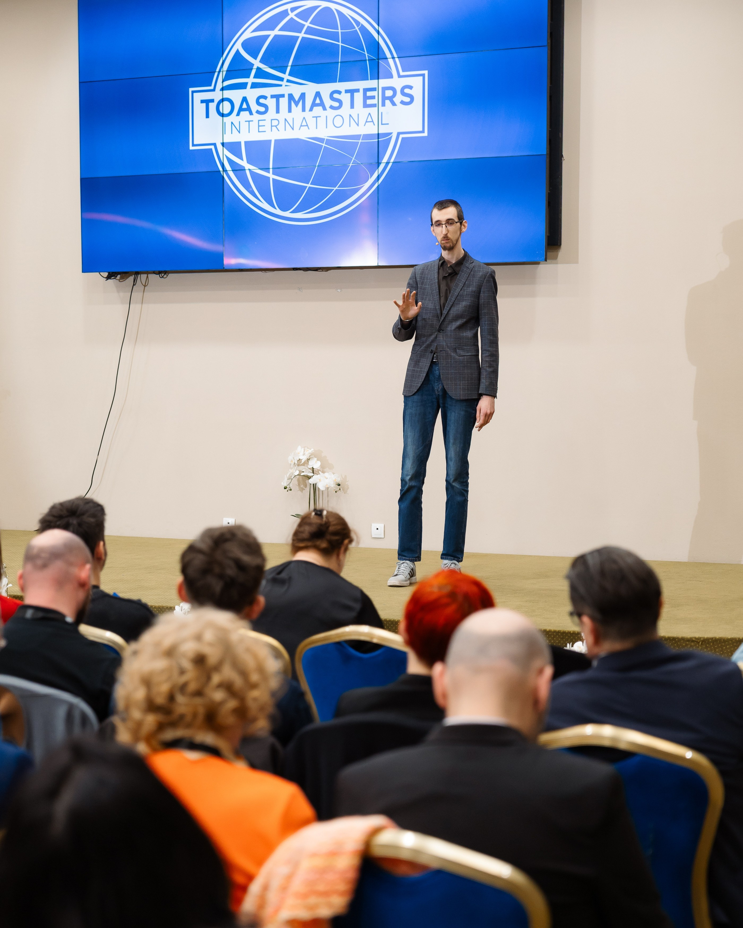 Toastmasters Conference. Marius Ciocan