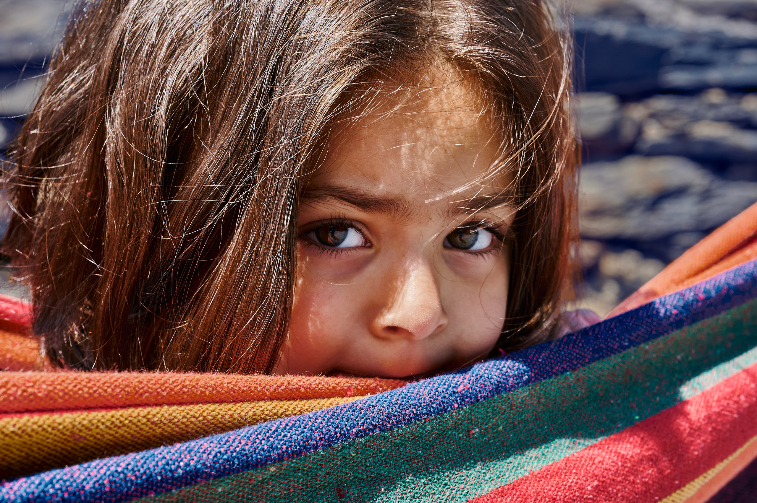 Nastya — in the courtyard. Photographer Yulia Lushnikova, Based in Valencia