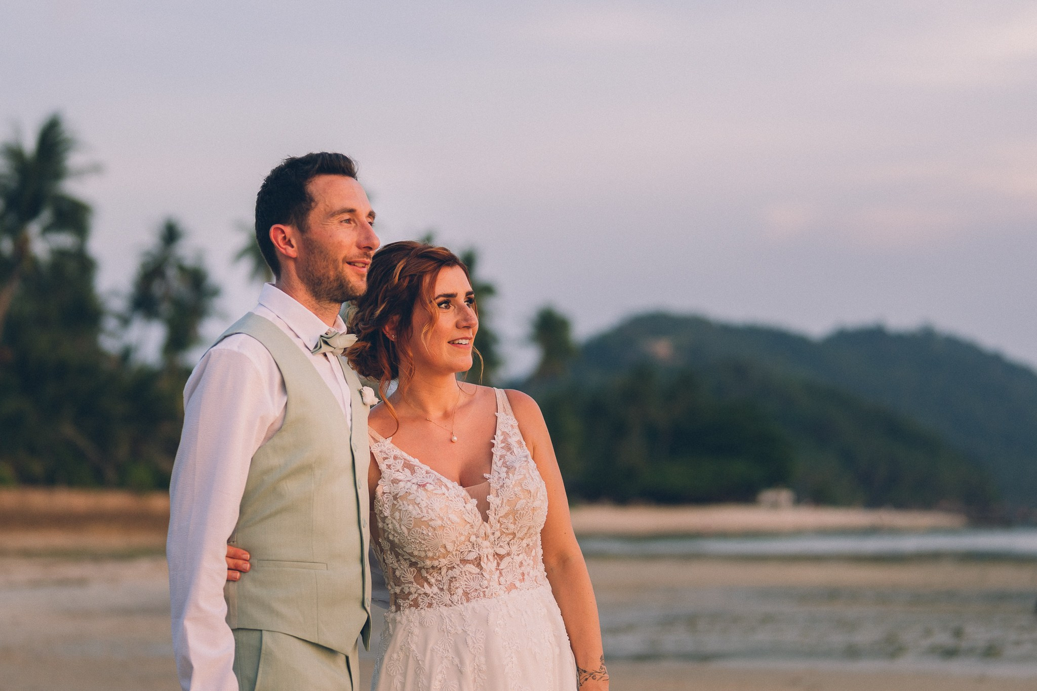 Chloe and Jimmy. Wedding on Koh Samui, Thailand