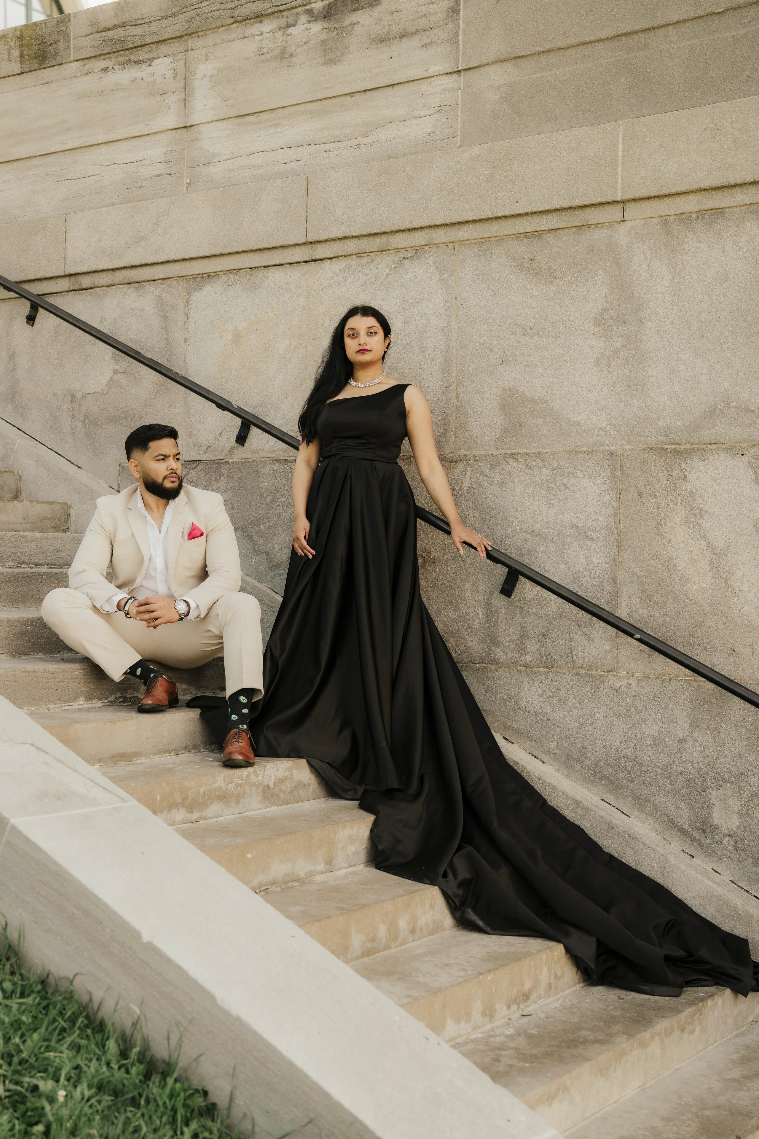 Couple Photoshoot at R.C. Harris Water Treatment Plant Toronto | Antevasi Studios
