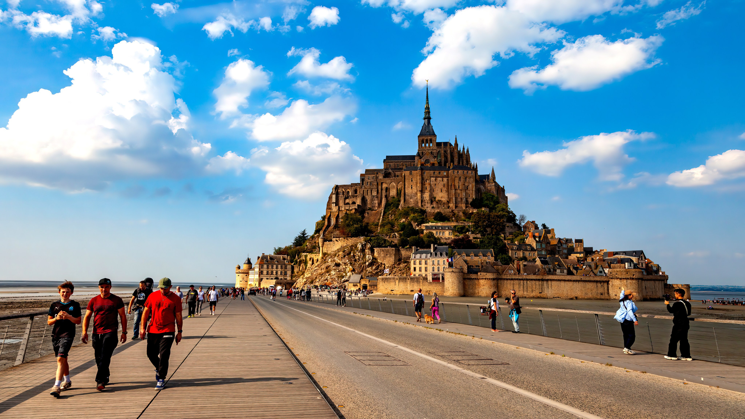 183.Abbey of Mont Saint Michel.France.20.9.2024. Путешествия в формате 360......