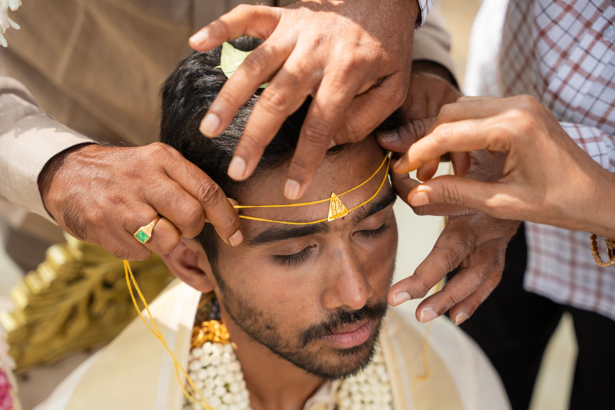 Samyuktha & Manoj, Tamil and Telugu Wedding at Angana Courtyard, Bangalore | Truly Yours