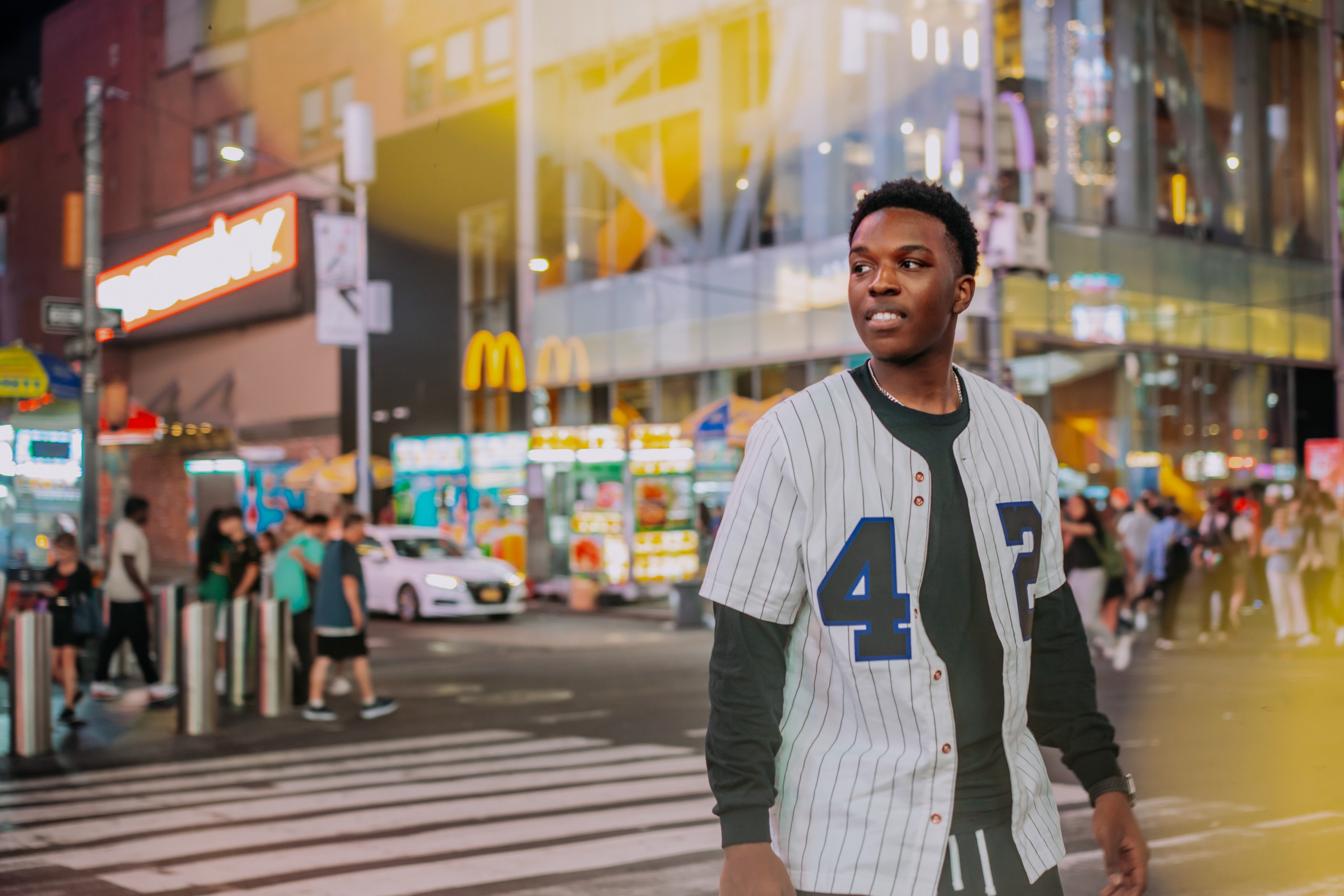 Times Square. Portrait and wedding photographer in New York