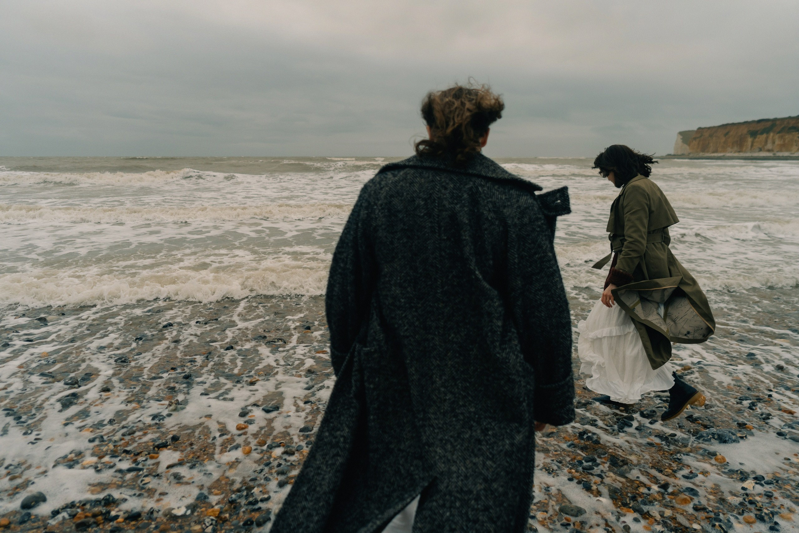 Engagement session in Seven Sisters. London portrait and family photographer