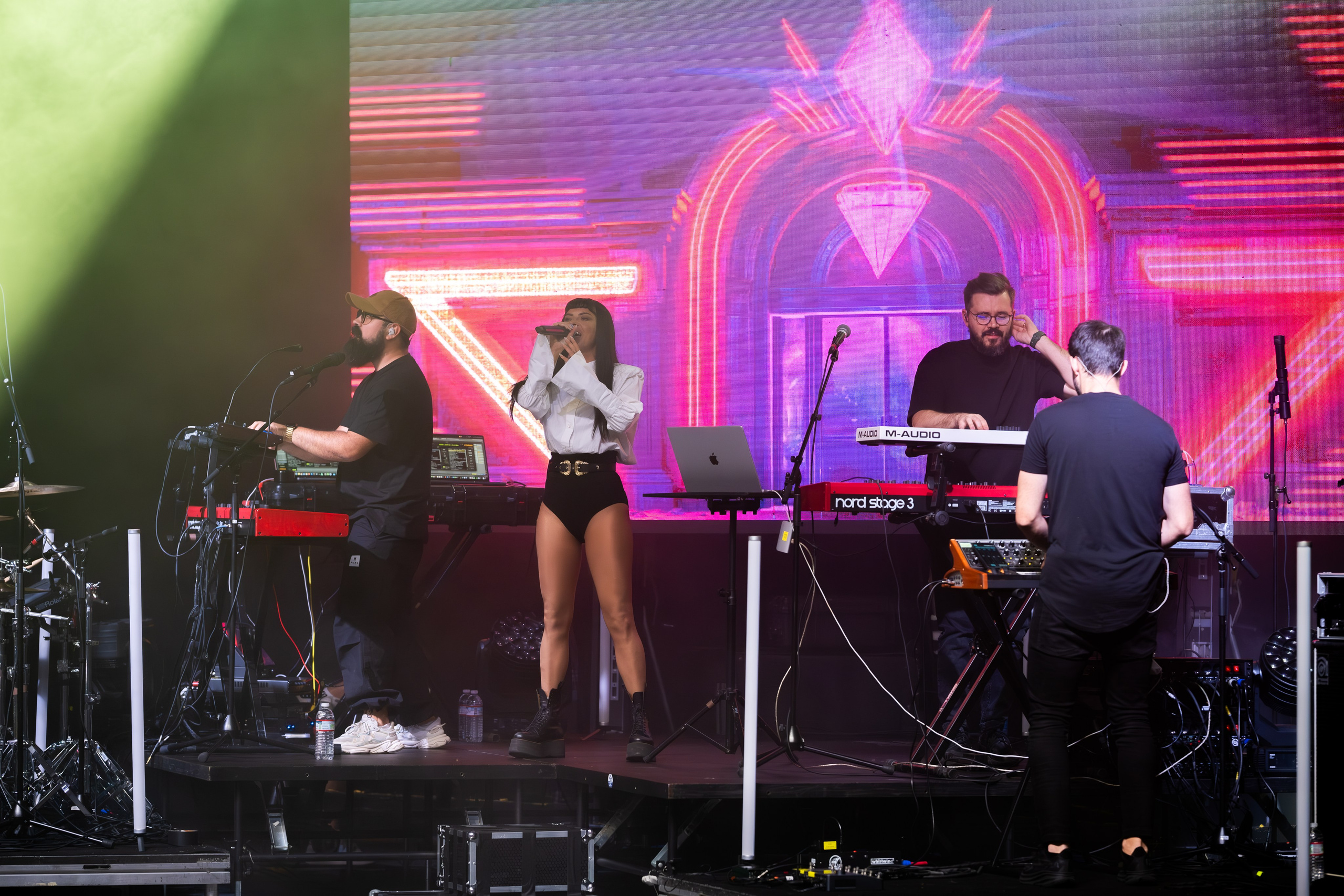 INNA / 2024. Reportage concert portrait photography in the San Francisco Bay Area