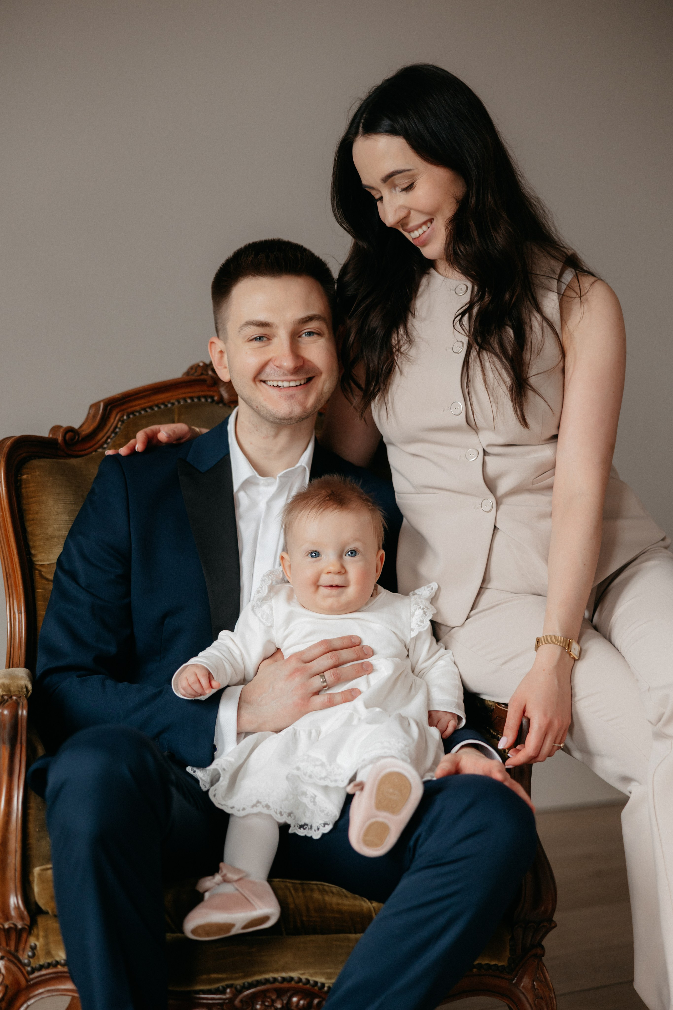 Chrzest Święty Amelki. Fotograf Siedlce