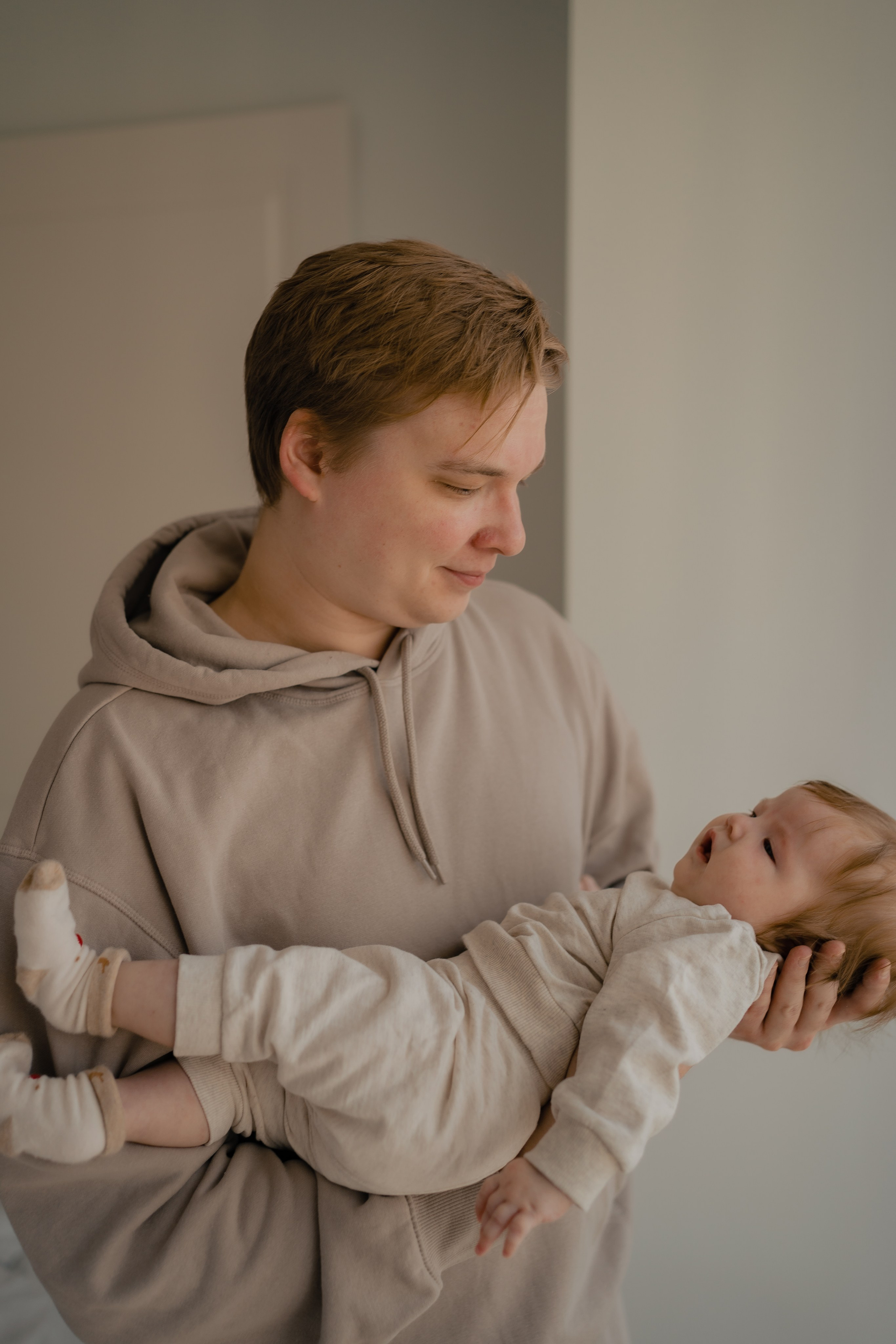 Семейная с младенцем. Фотограф Москва Ларина Юлия