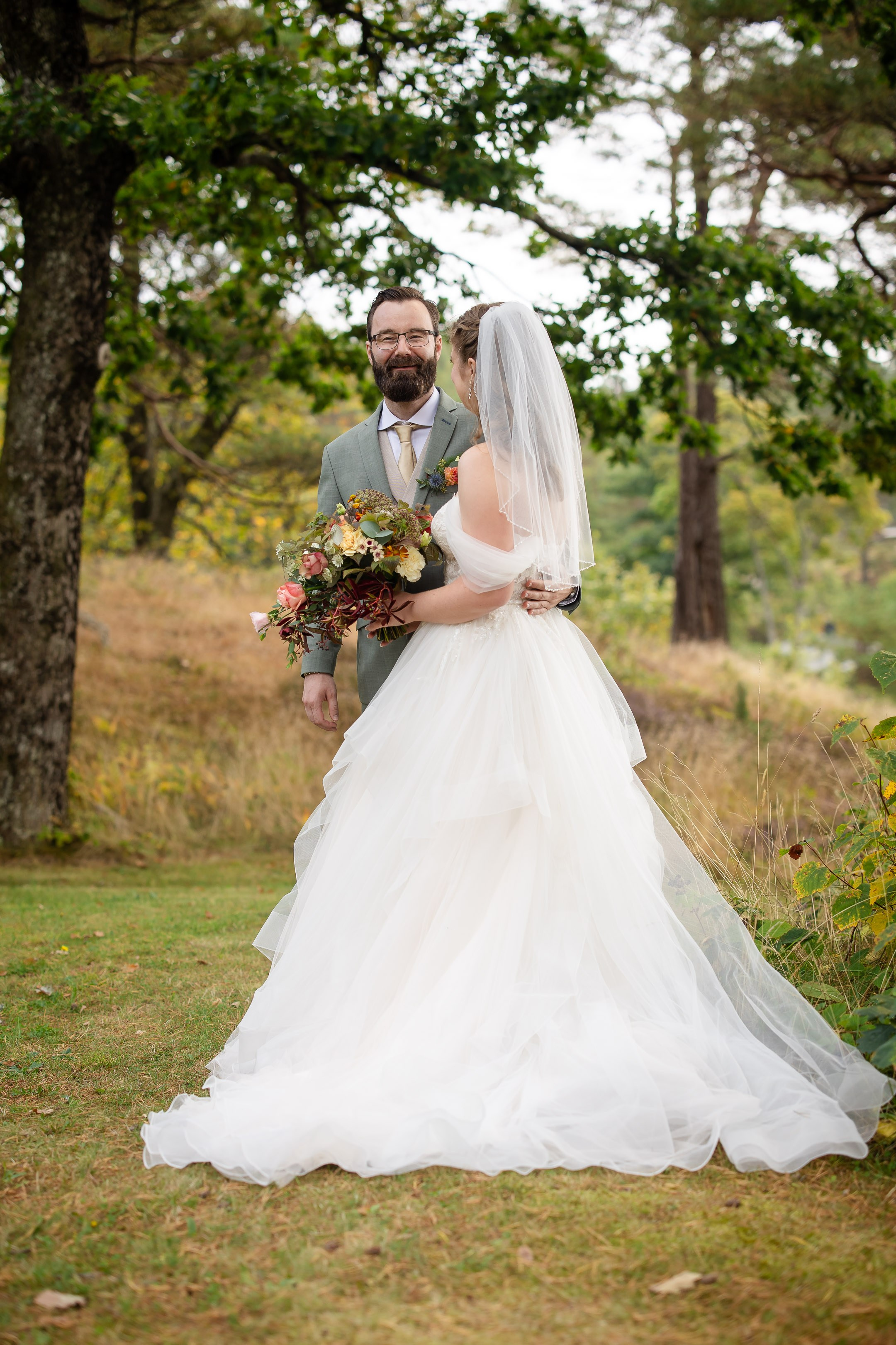 Bryllupsfotografering på Tromøya i Arendal. Bryllupsfotograf i Oslo og Rogaland — Meisal Media