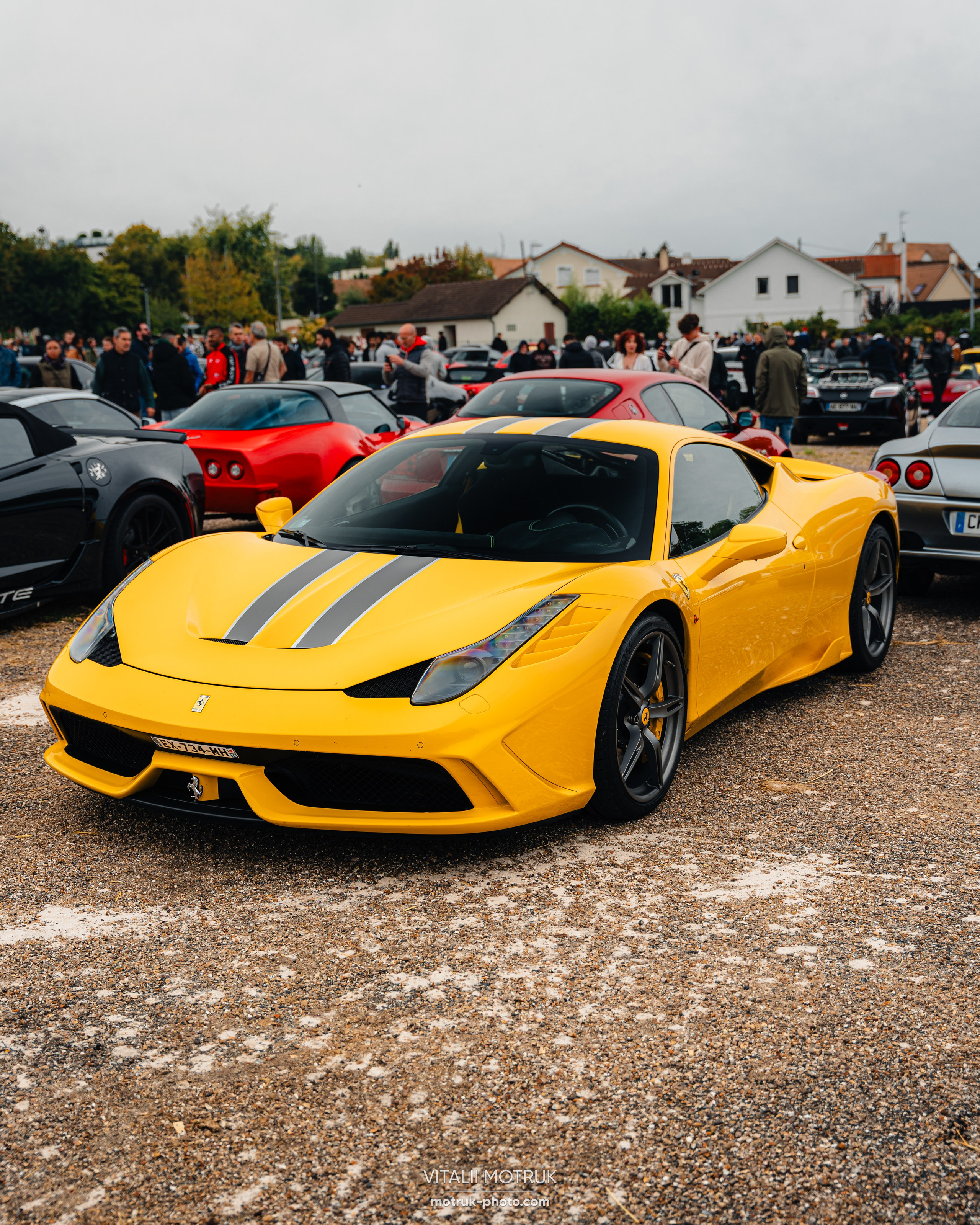 Cars and Coffee 29 septembre 2024. Photographe de voitures à Paris — Vitalii Motruk