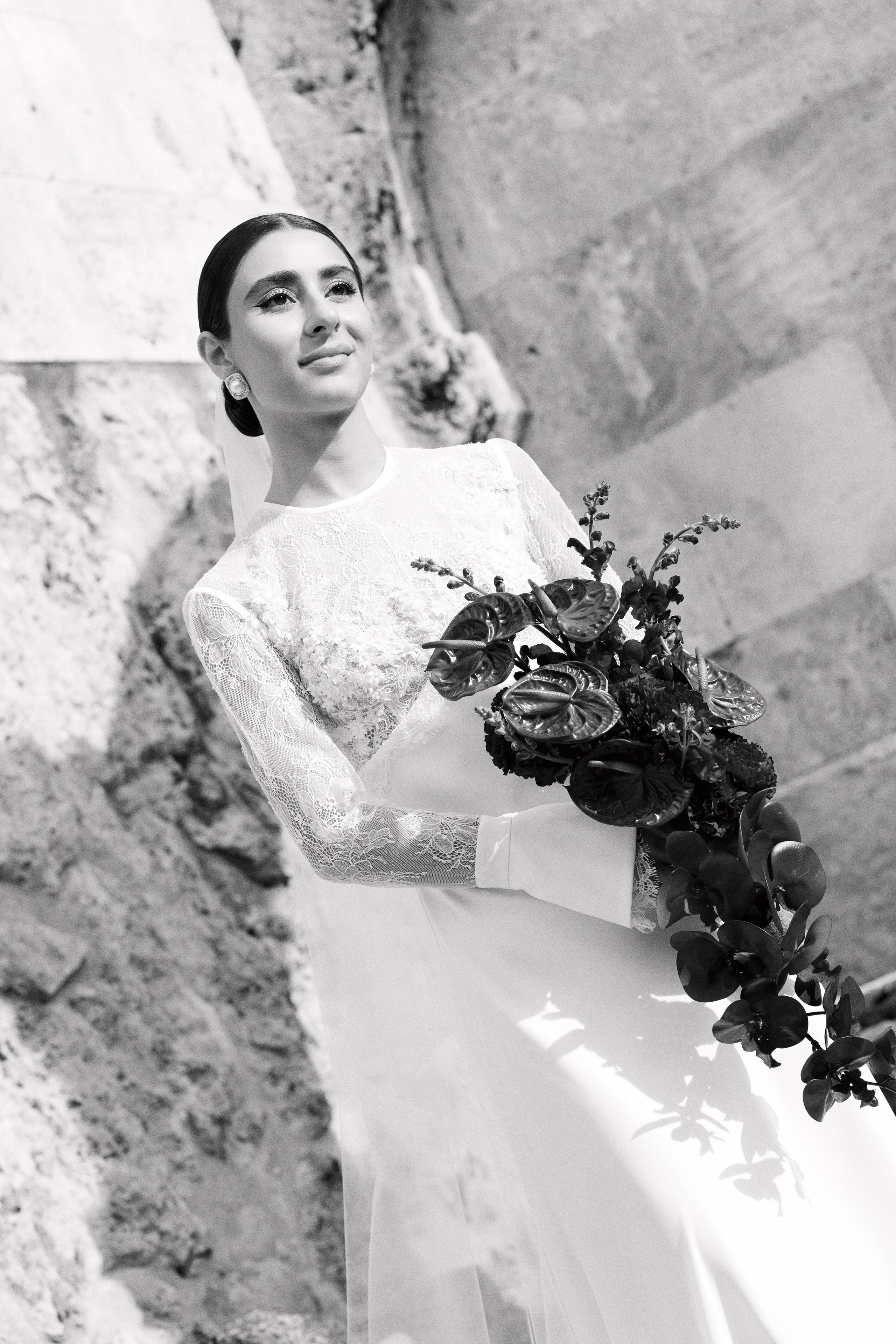 Destination wedding in Europe captured in natural light