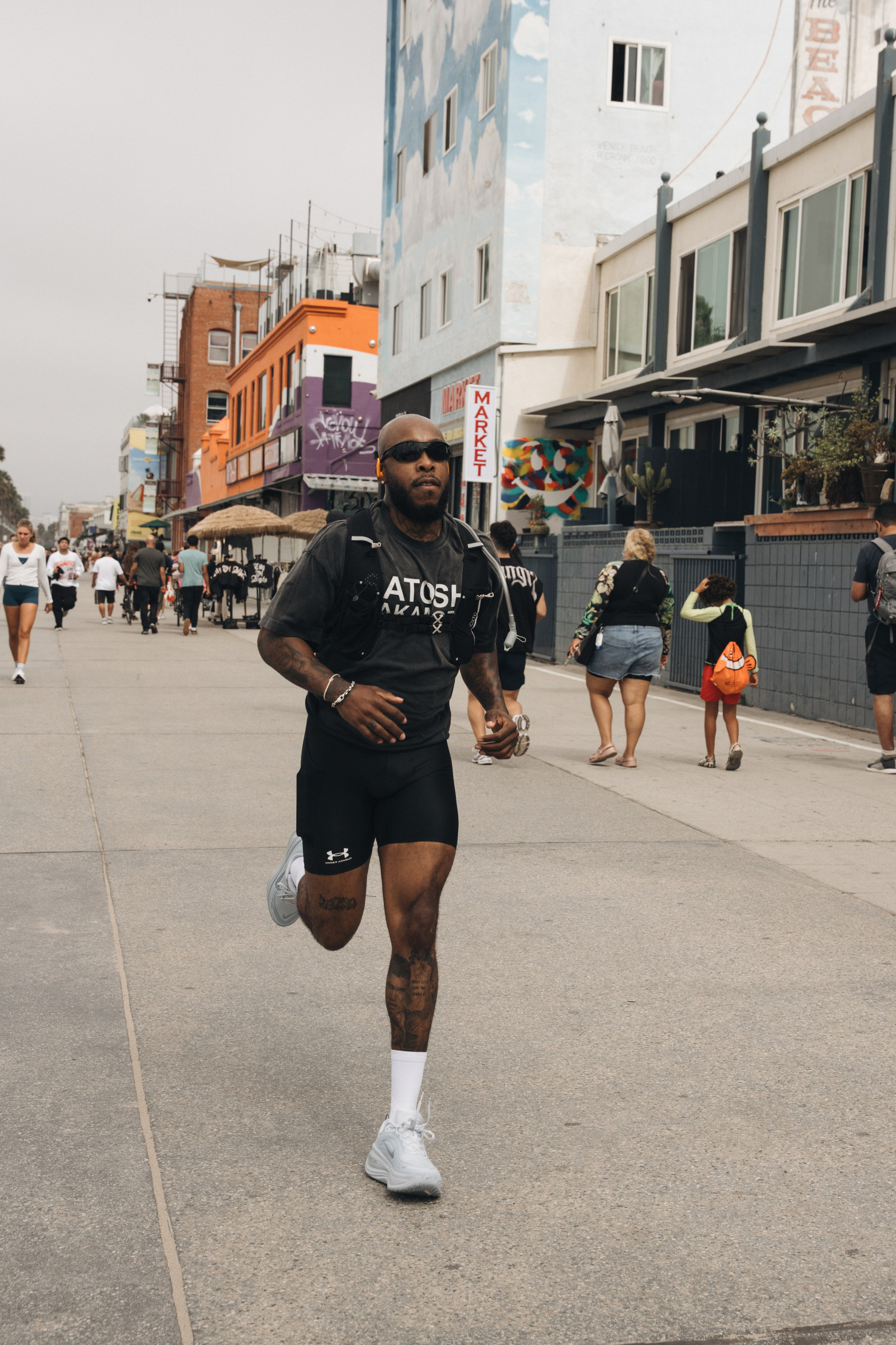 Keep Winning & Revenge Tour Run Club. Santa Monica based photographer Kristina Vasilenko