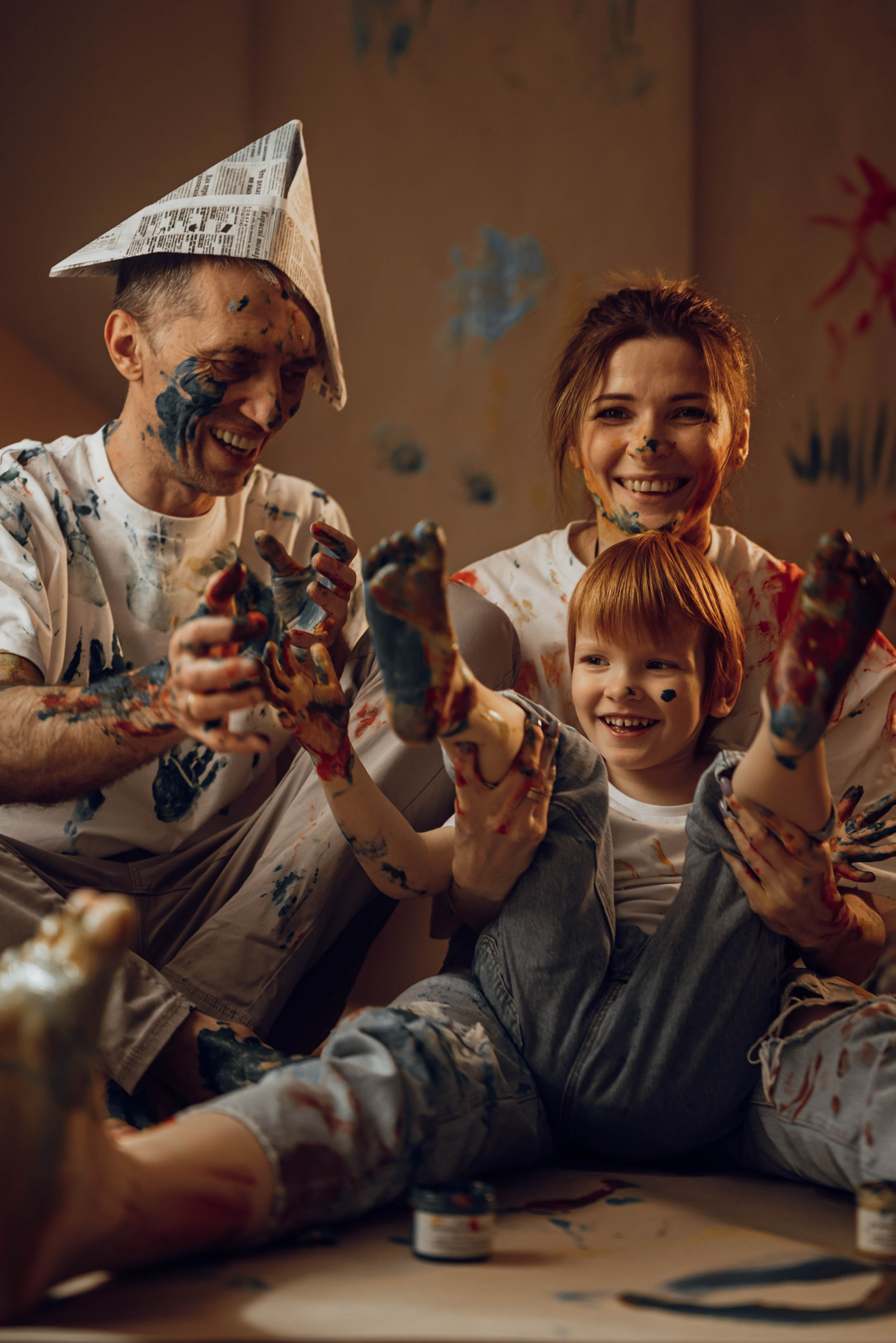 Полина, Вова и Назар. Фотограф Ирина Новикова