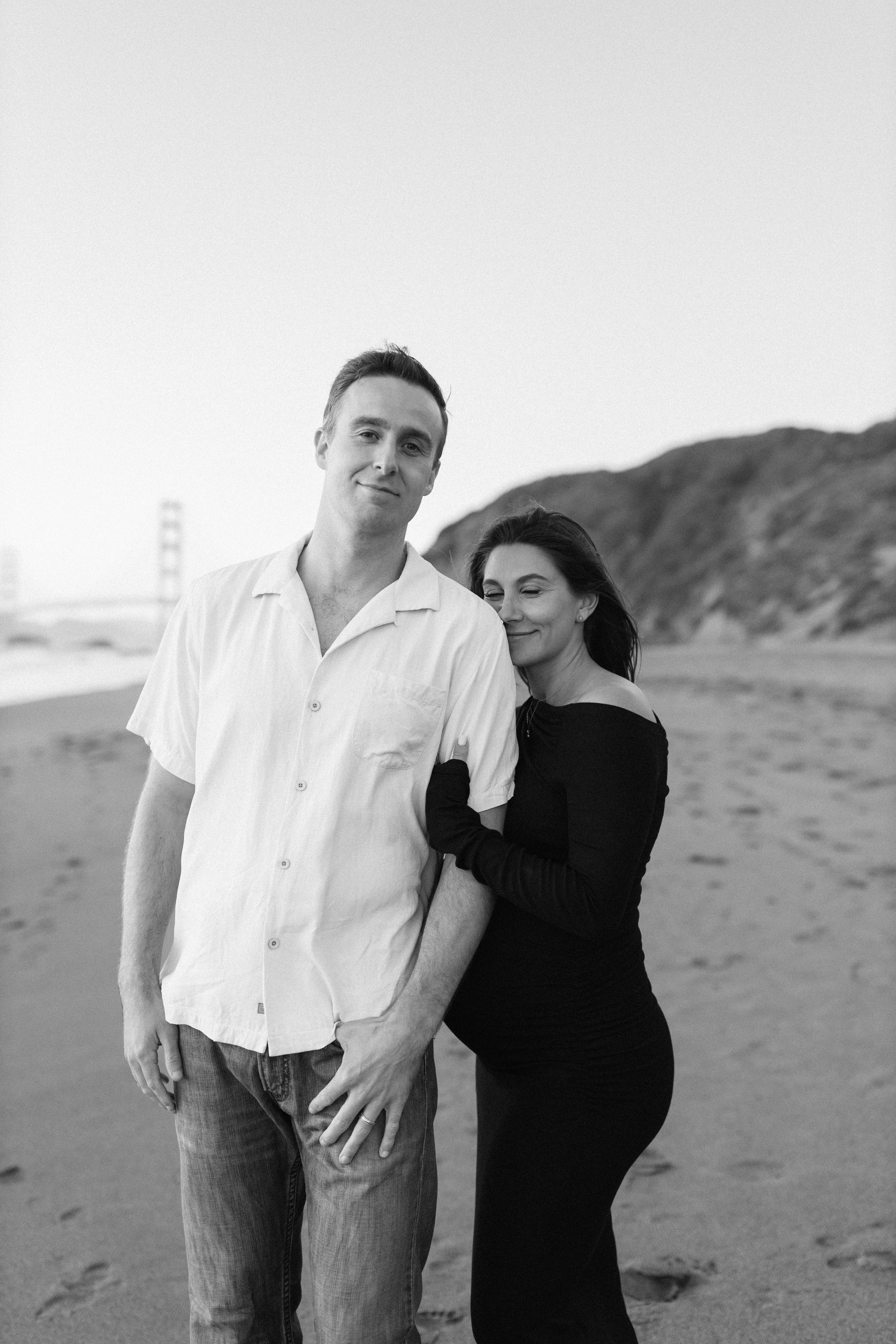 New Beginnings at Baker Beach. Maternity, newborn photographer in the Bay Area|Iryna Rakivnenko