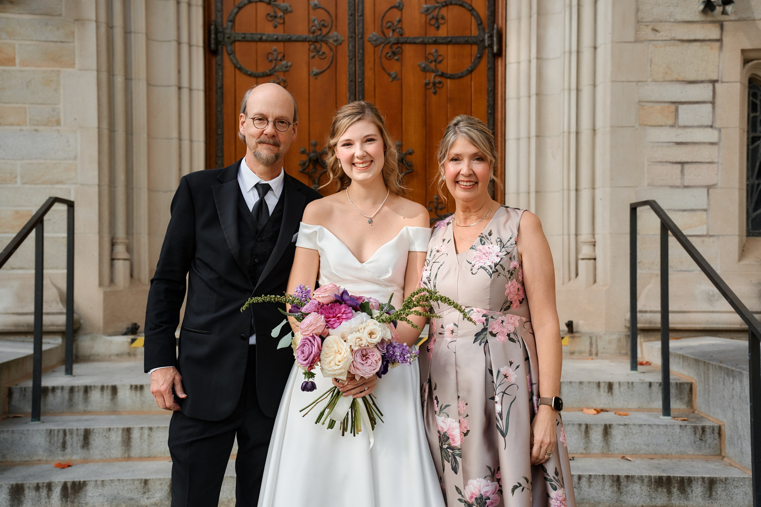 Elegant Wedding Ceremony at a Historic New York Cathedral | Timankov Photography. Professional Wedding and event photographer USA New York