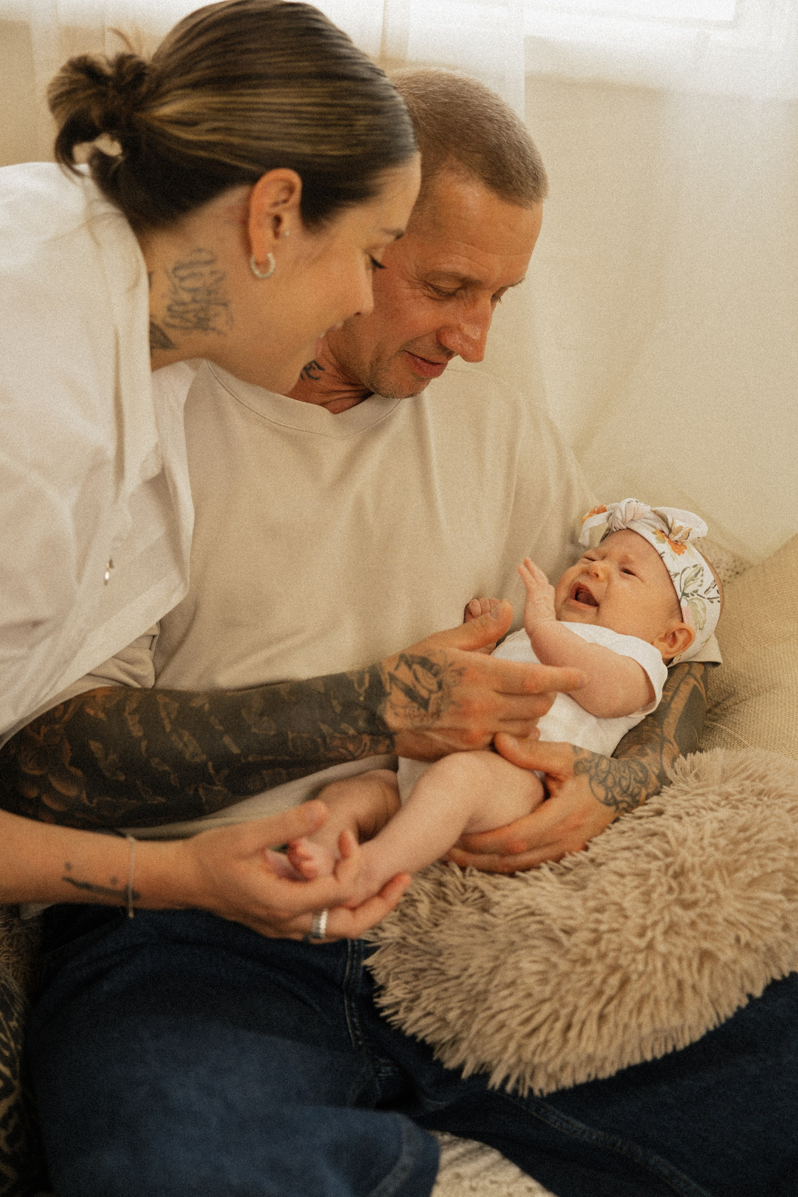 Sebastian and Elyse Family Session with Their Little One 888-554-7827. Photographer Stanislav Antonov