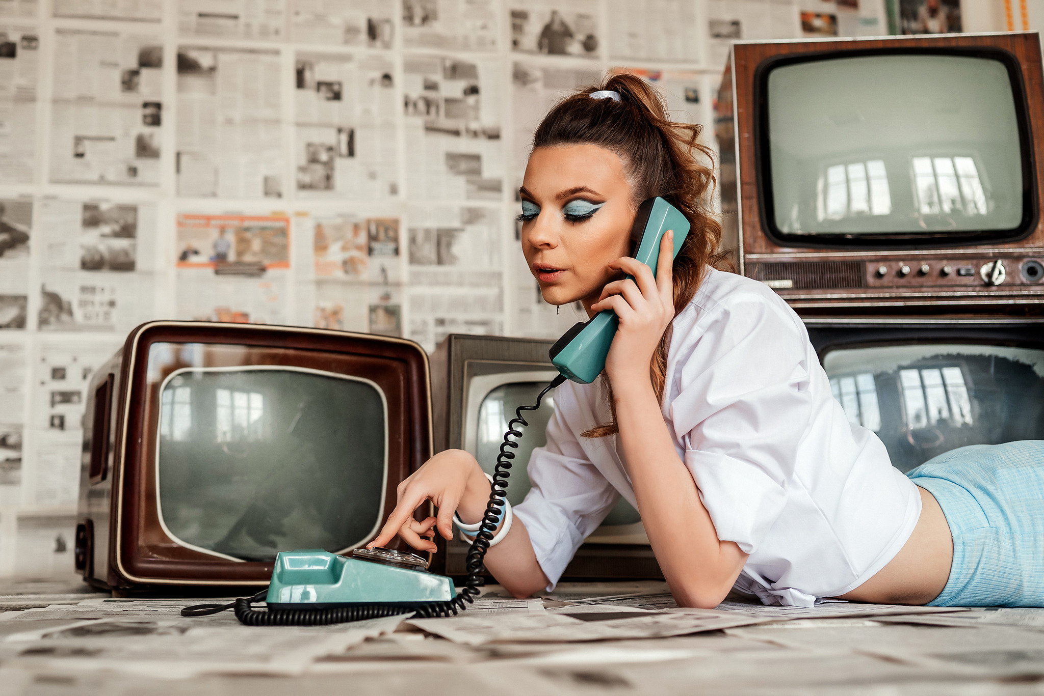 В стиле 60-тых. Ваш фотограф в Латгалии — Александра Юхневича!