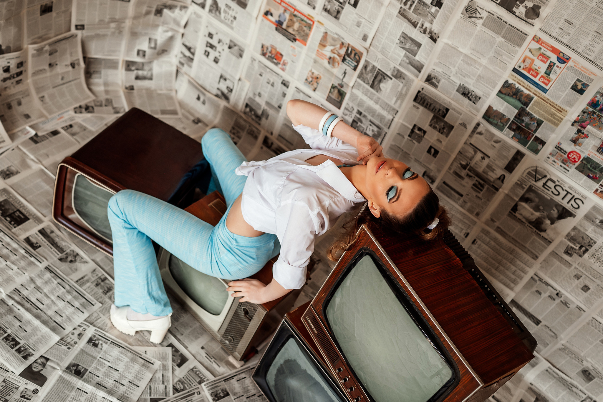 В стиле 60-тых. Ваш фотограф в Латгалии — Александра Юхневича!