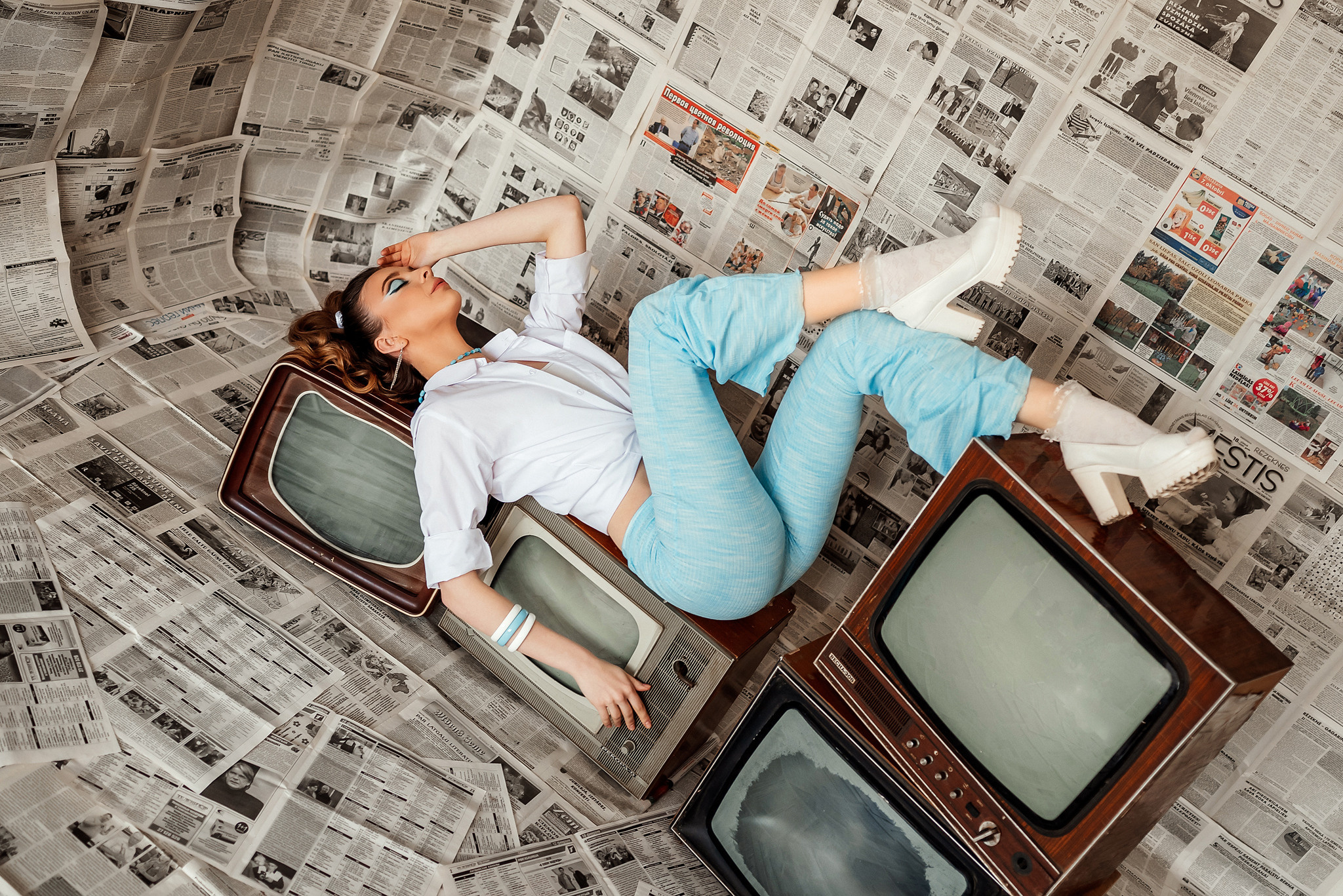 В стиле 60-тых. Ваш фотограф в Латгалии — Александра Юхневича!