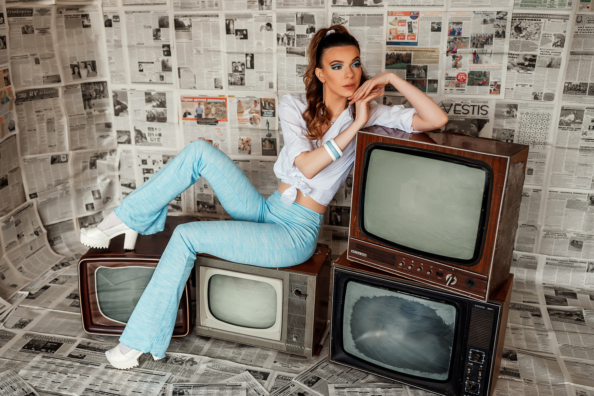 В стиле 60-тых. Ваш фотограф в Латгалии — Александра Юхневича!