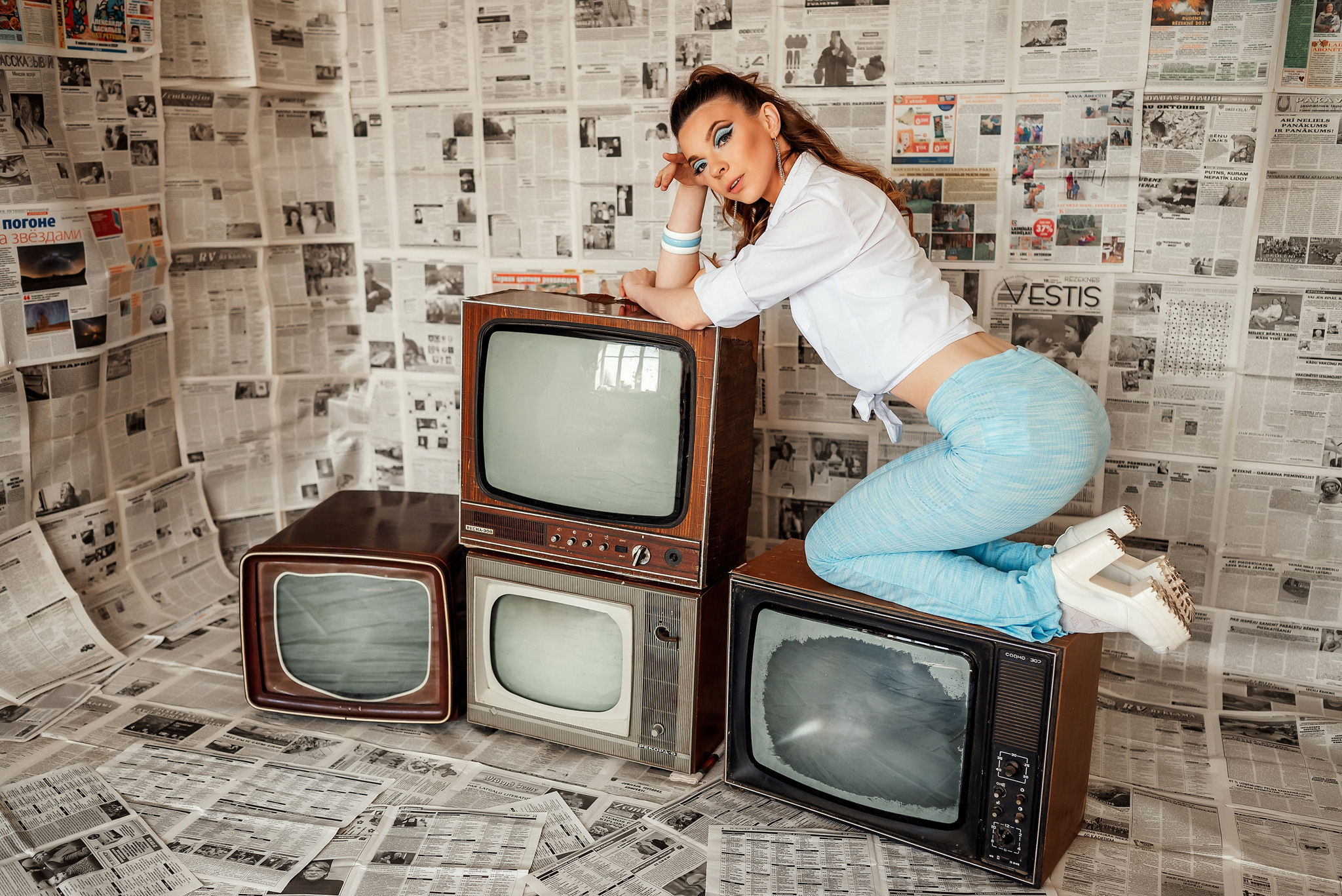 В стиле 60-тых. Ваш фотограф в Латгалии — Александра Юхневича!