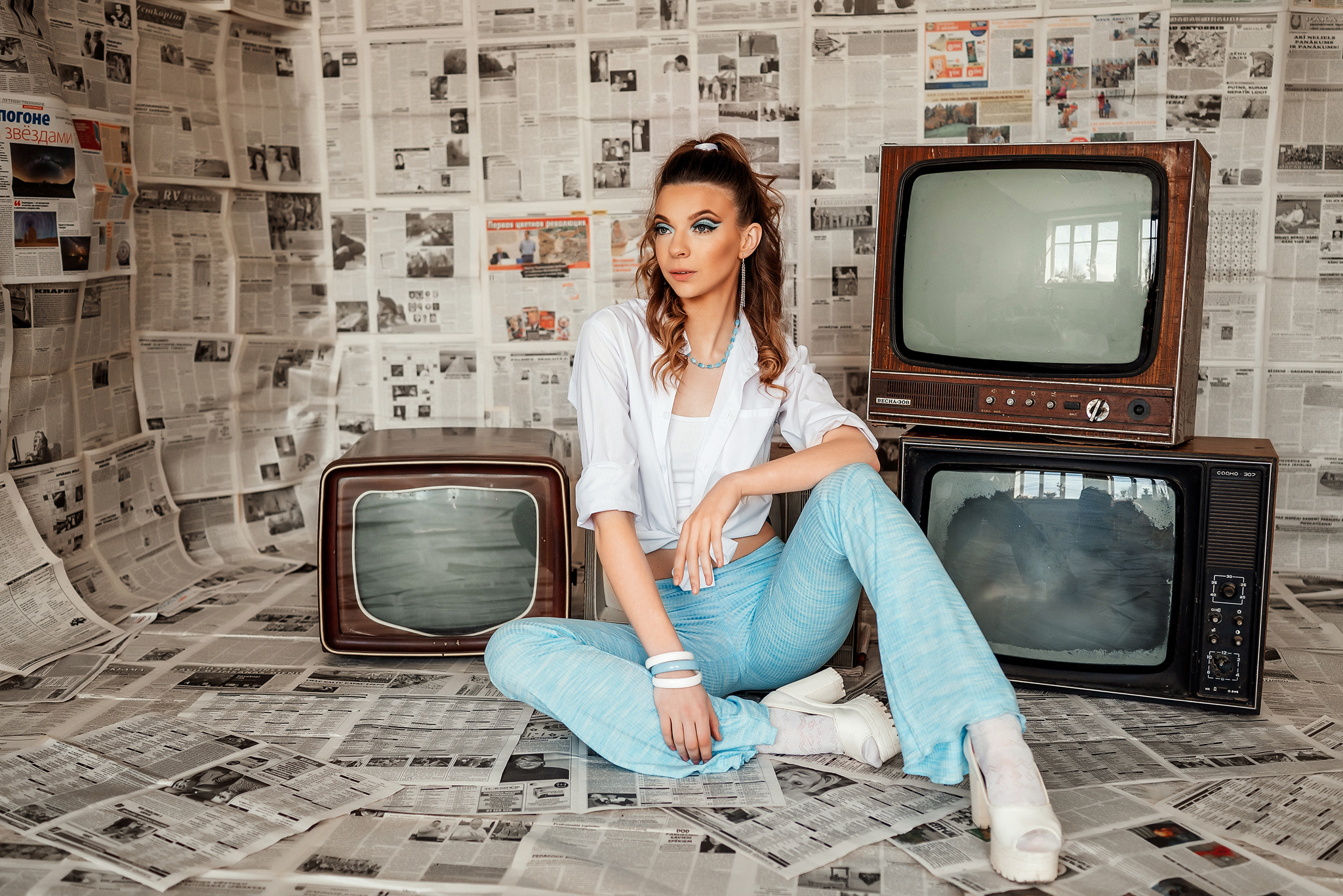 В стиле 60-тых. Ваш фотограф в Латгалии — Александра Юхневича!