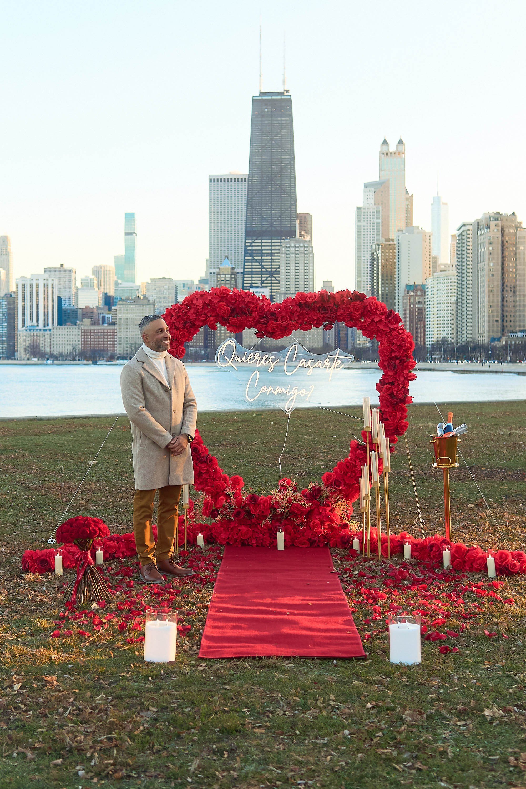 Propuesta de Matrimonio en Chicago