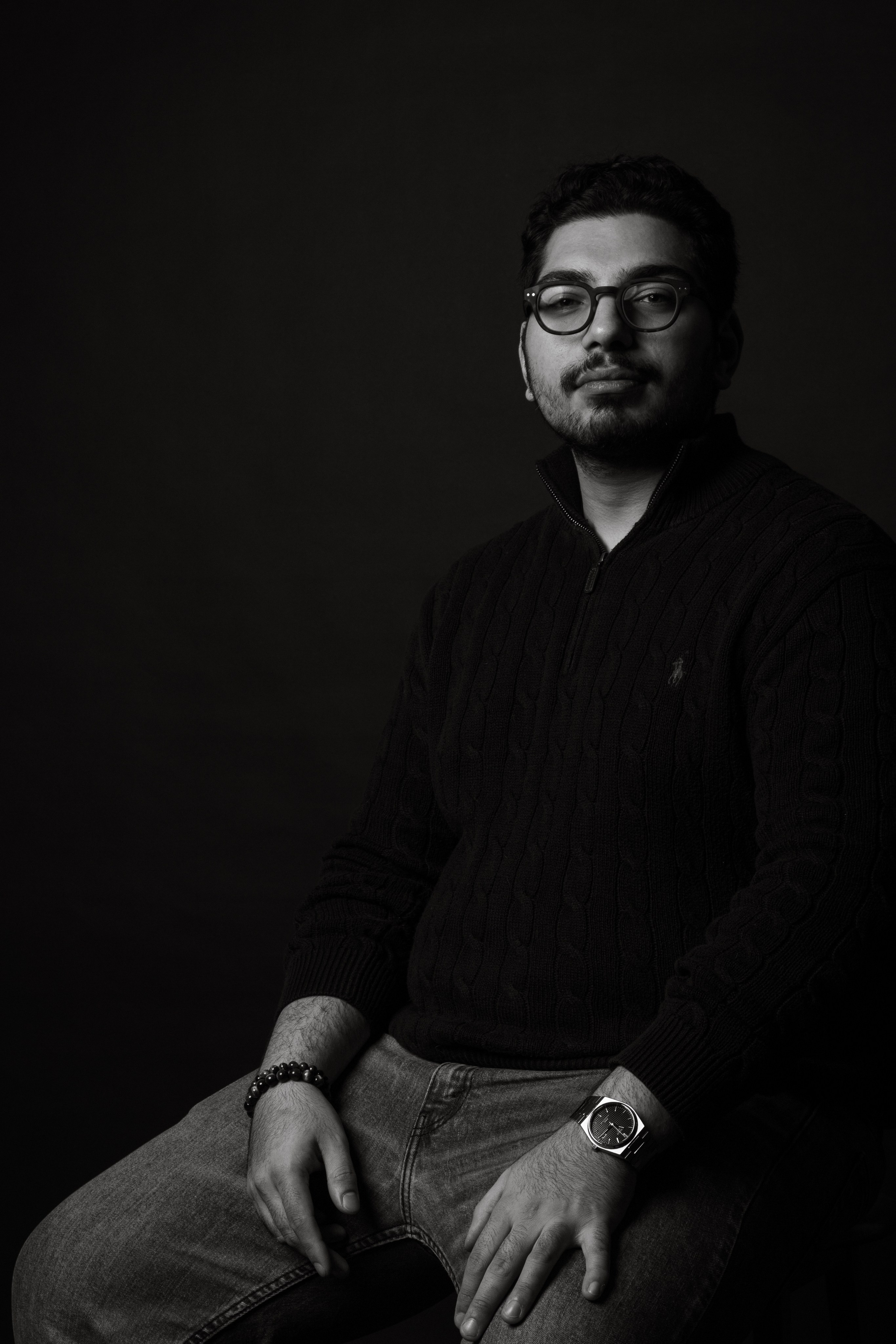 Studio Portraits. Arvin Azimian