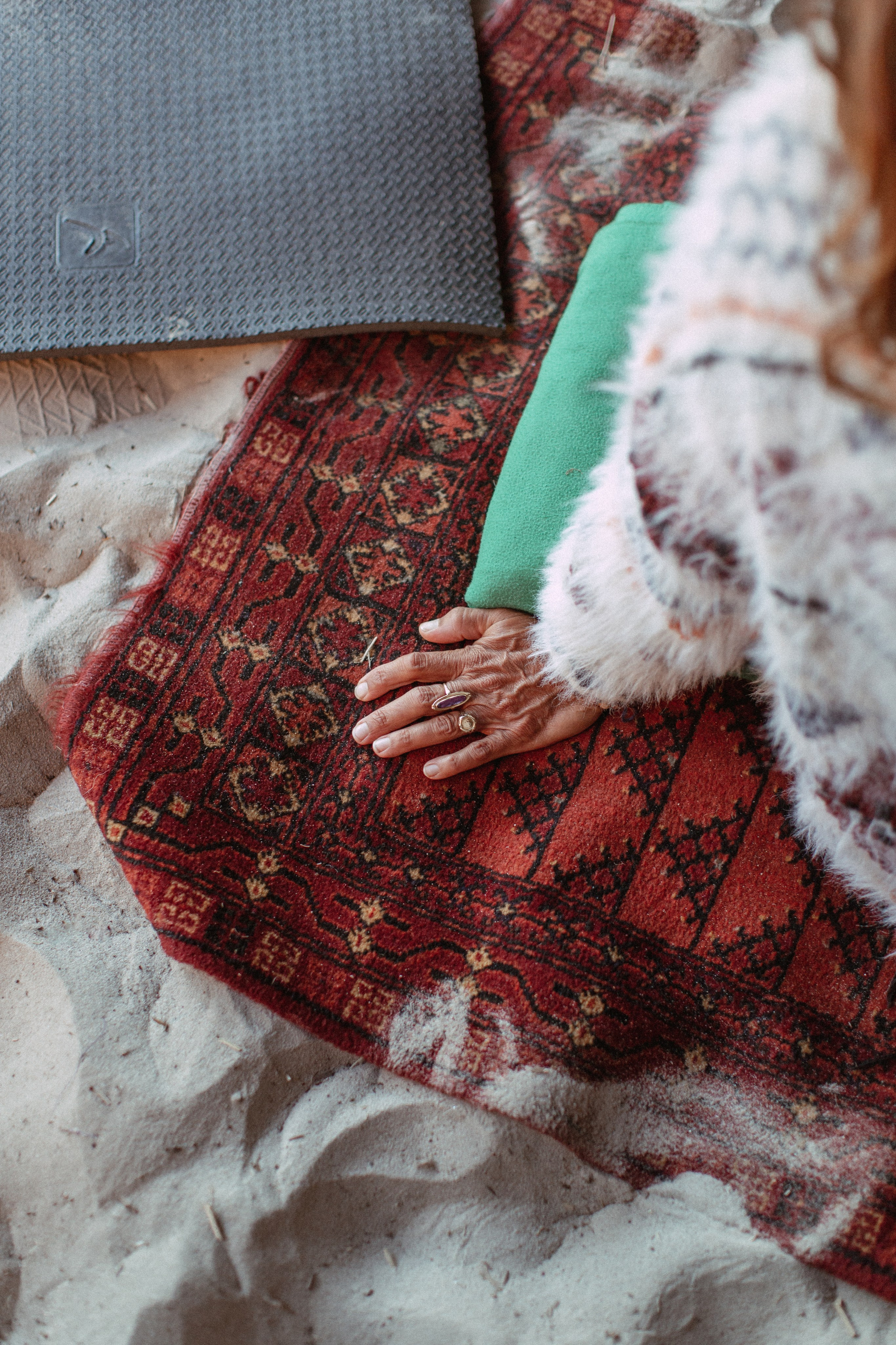 Reportage in camping. True self