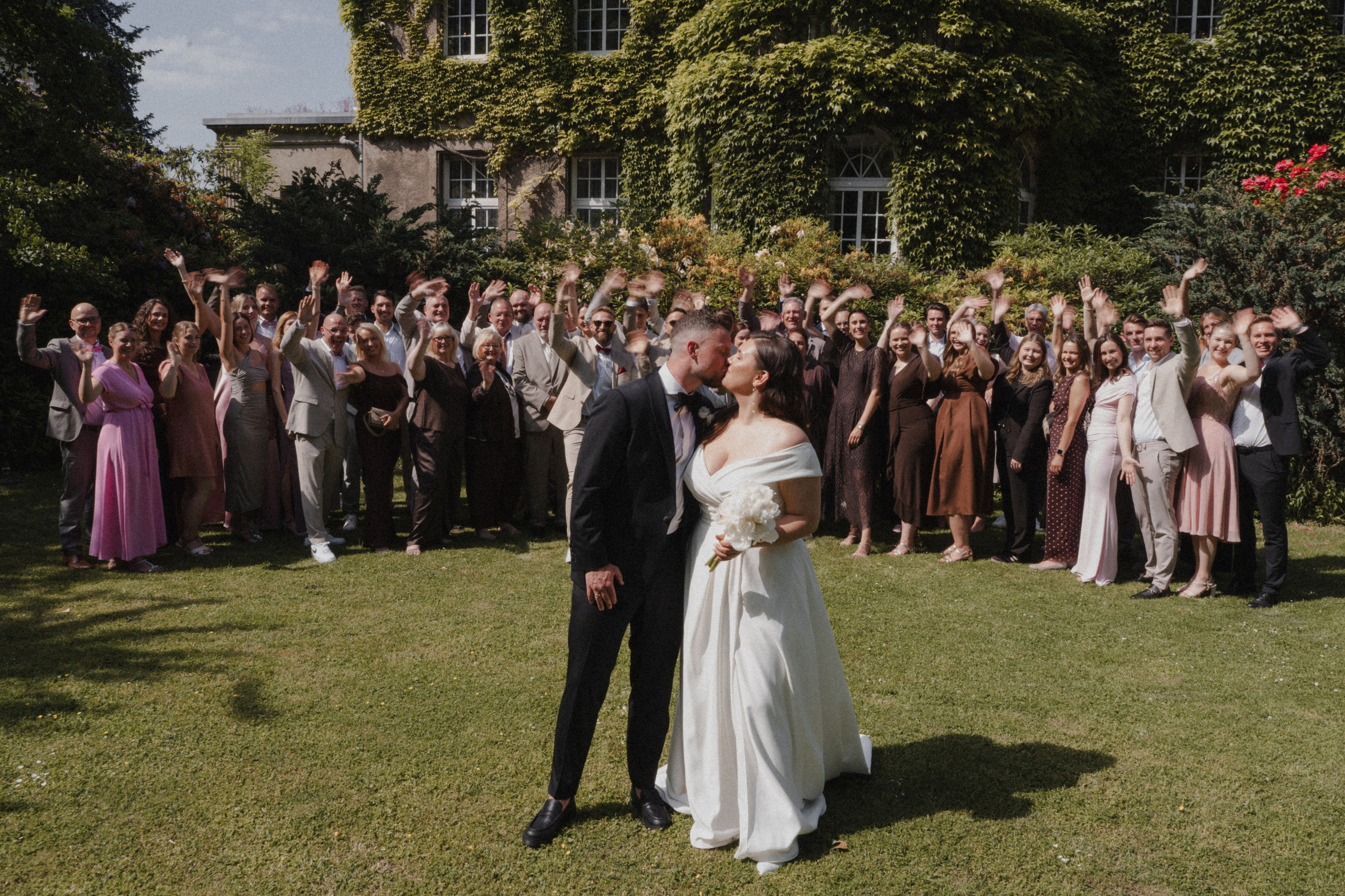 Jessica & Felix I Gesellschaft Harmonie Bochum. Hochzeitsfotografin Bochum | Halyna Reiche Fotografie NRW