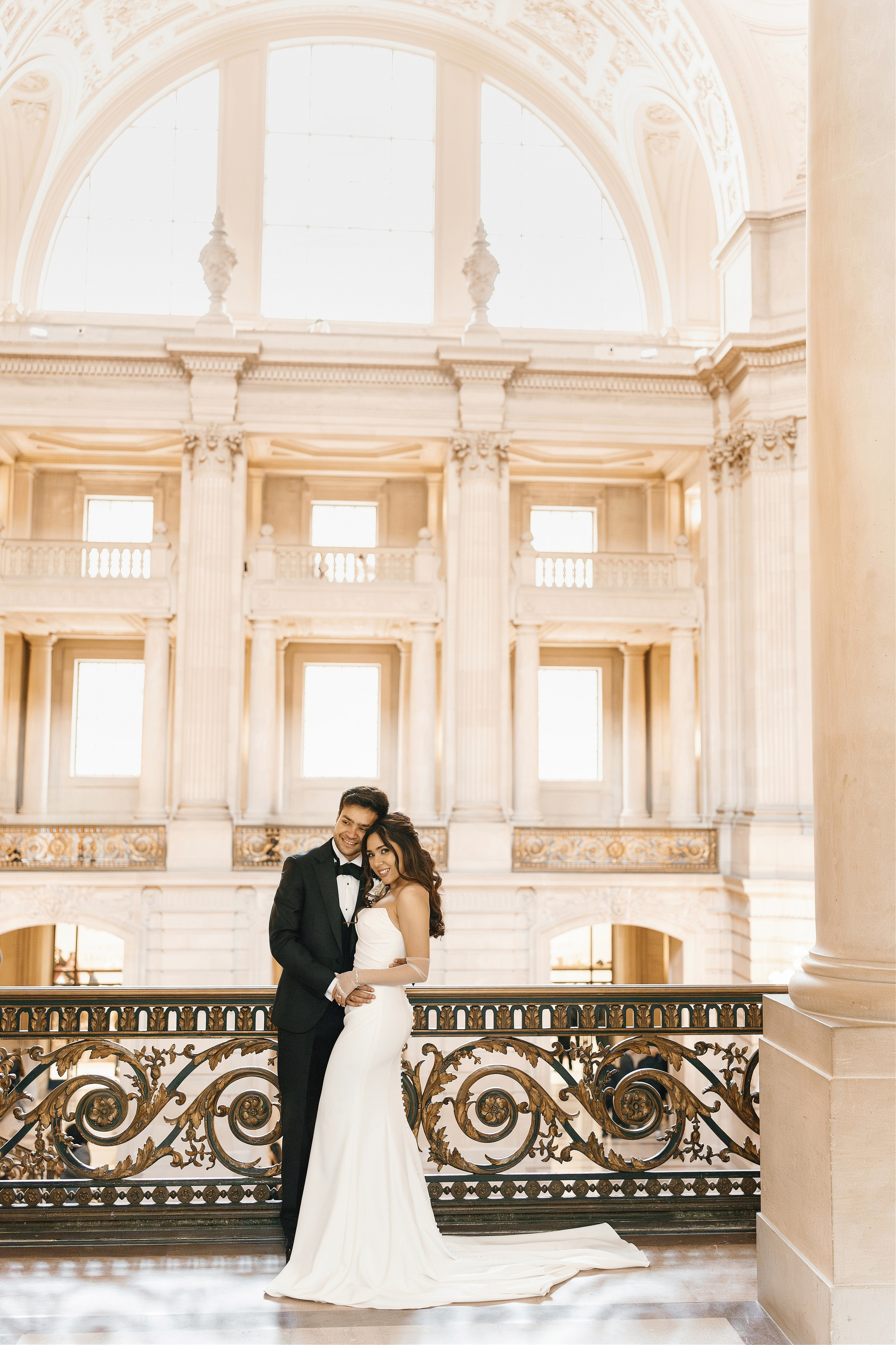 San Francisco City Hall Wedding. Wedding Photography & Videography Team in California, Los Angeles, San Francisco, San Diego and Travel