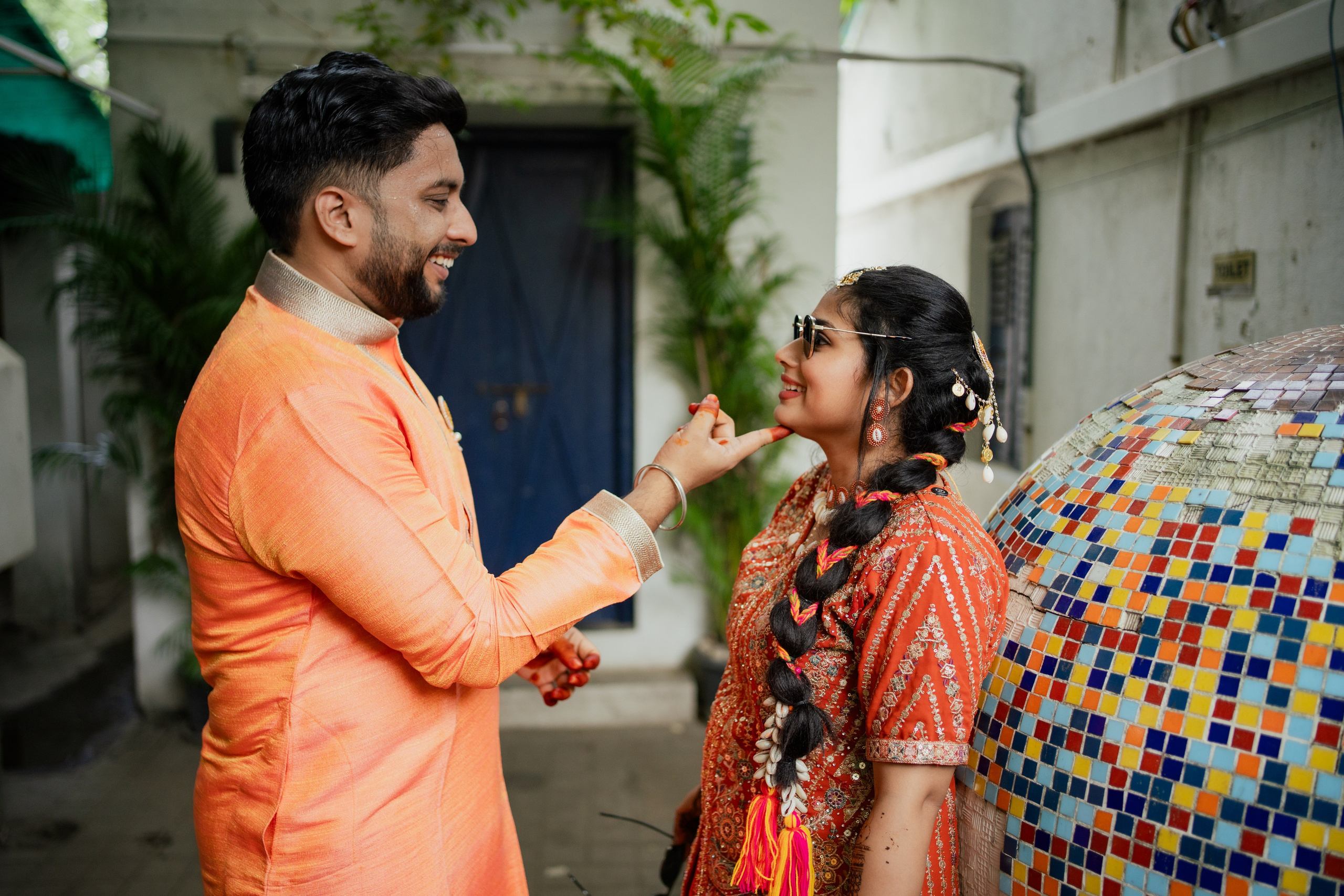 Deepthi & Akaash. Menu