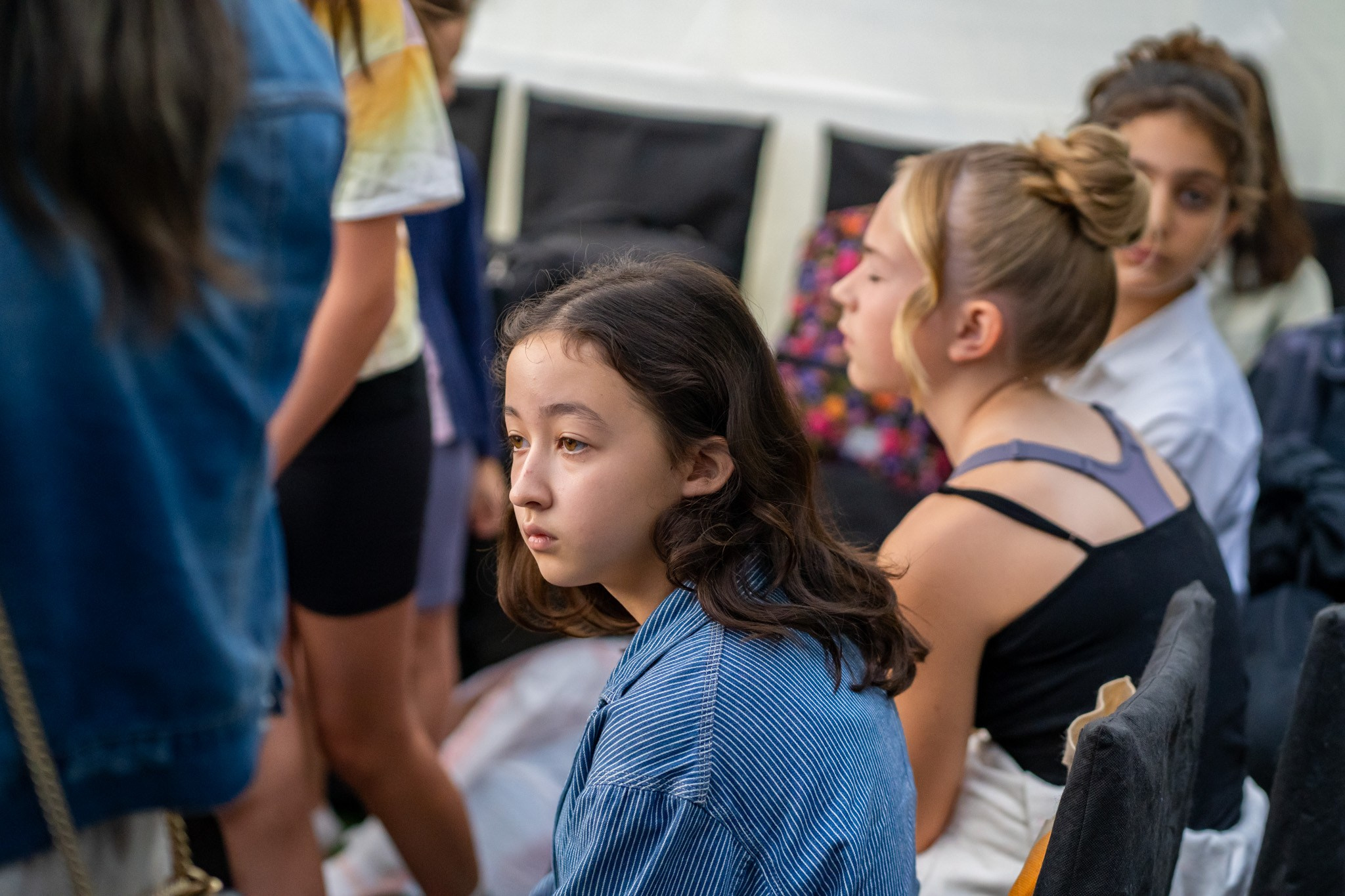 The blooms BTS. Vancouver Kids Photographer
