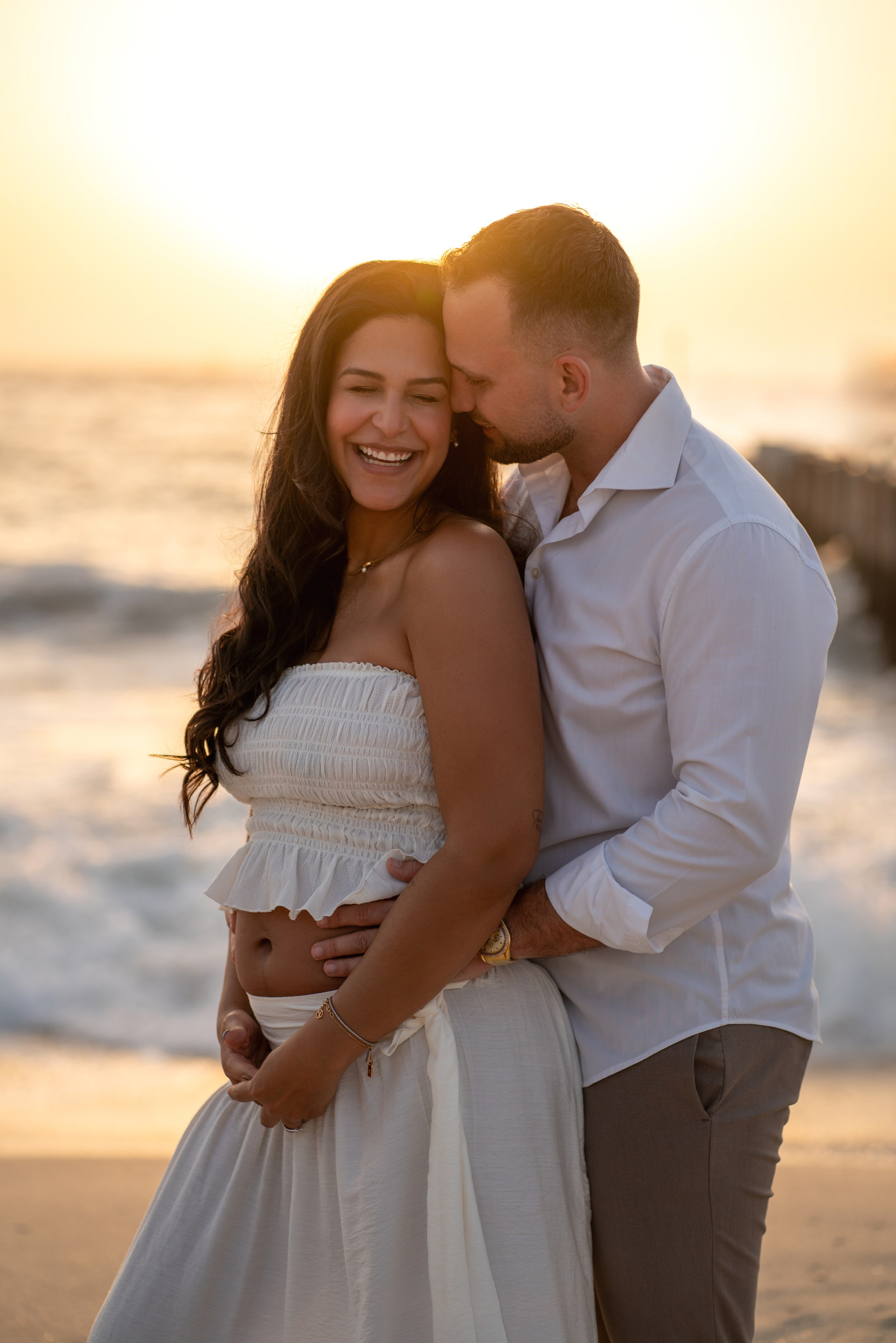 Wavy sunset. Angela Iakovleva — Family Photographer in Dubai