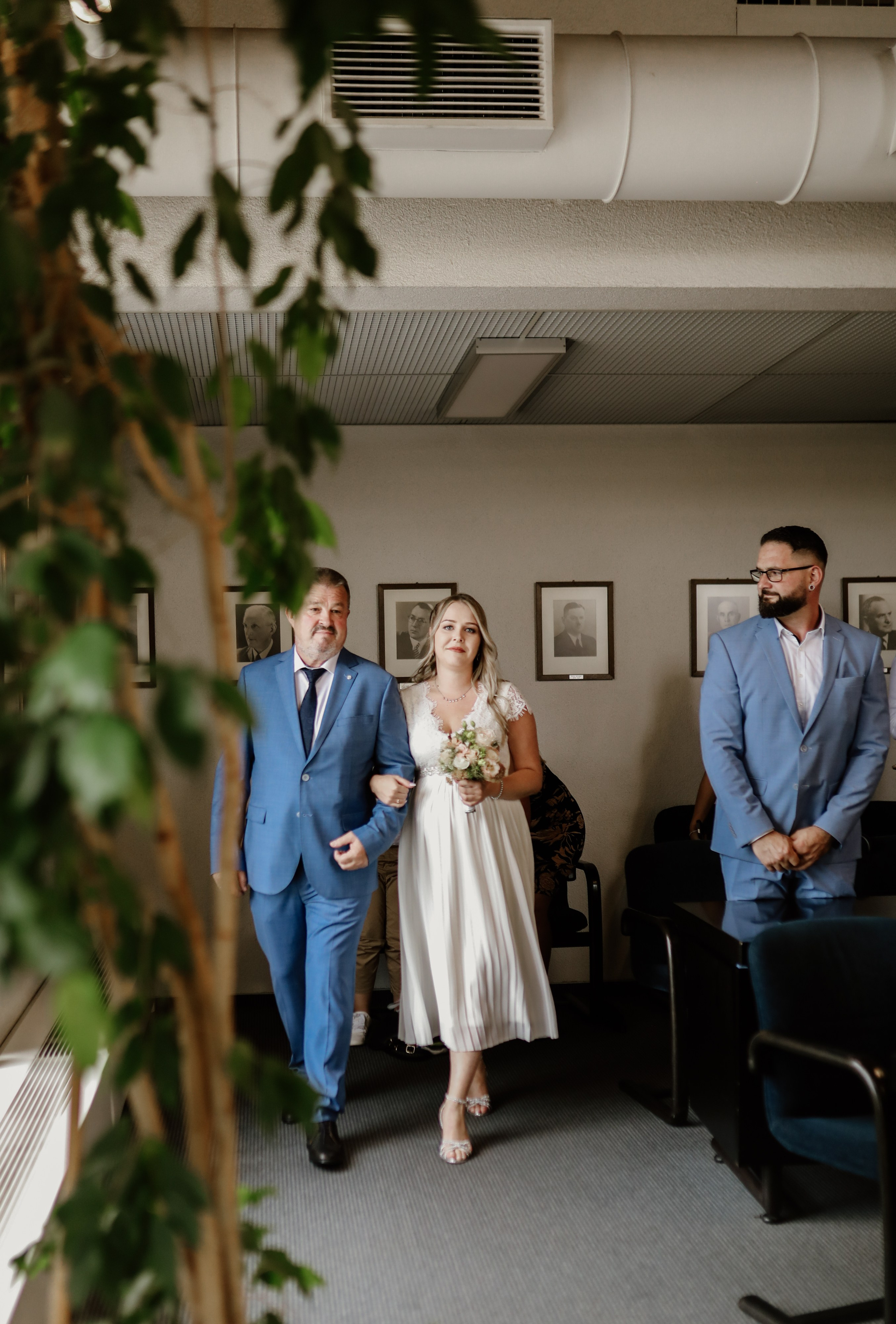 Hochzeitsfotograf in der Pfalz - Standesamtliche Trauung in Haßloch