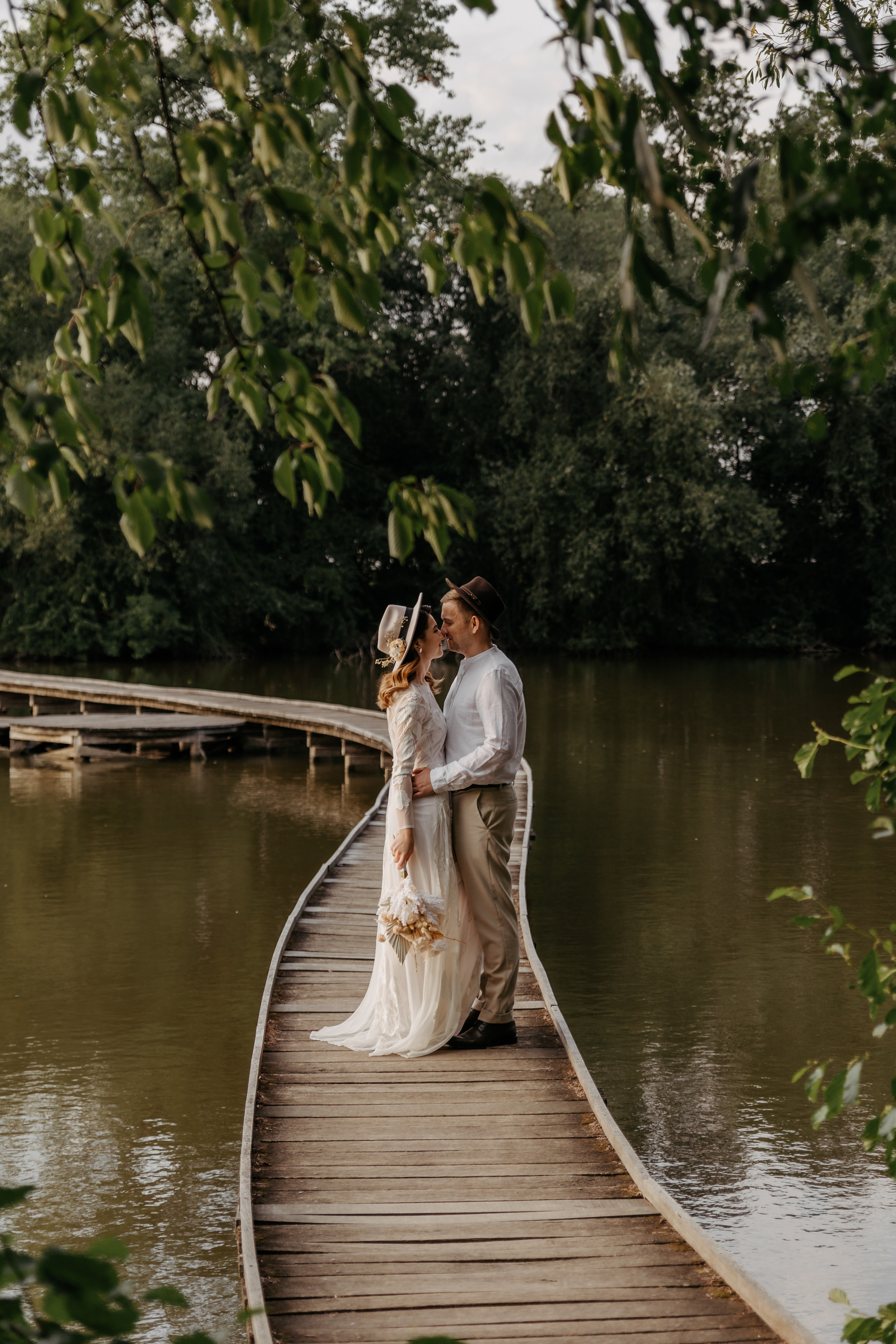 Elopement by the lake