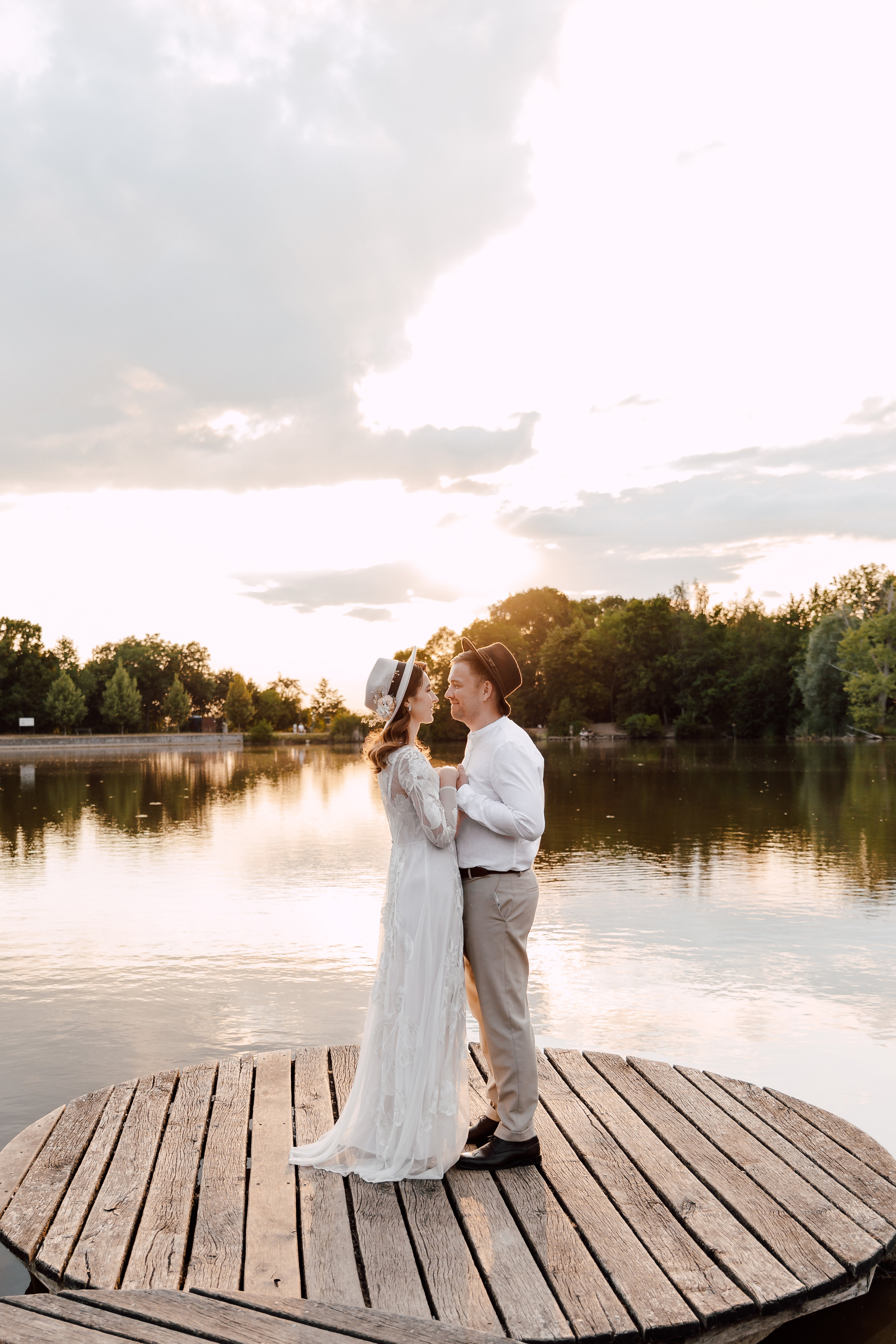 Elopement by the lake