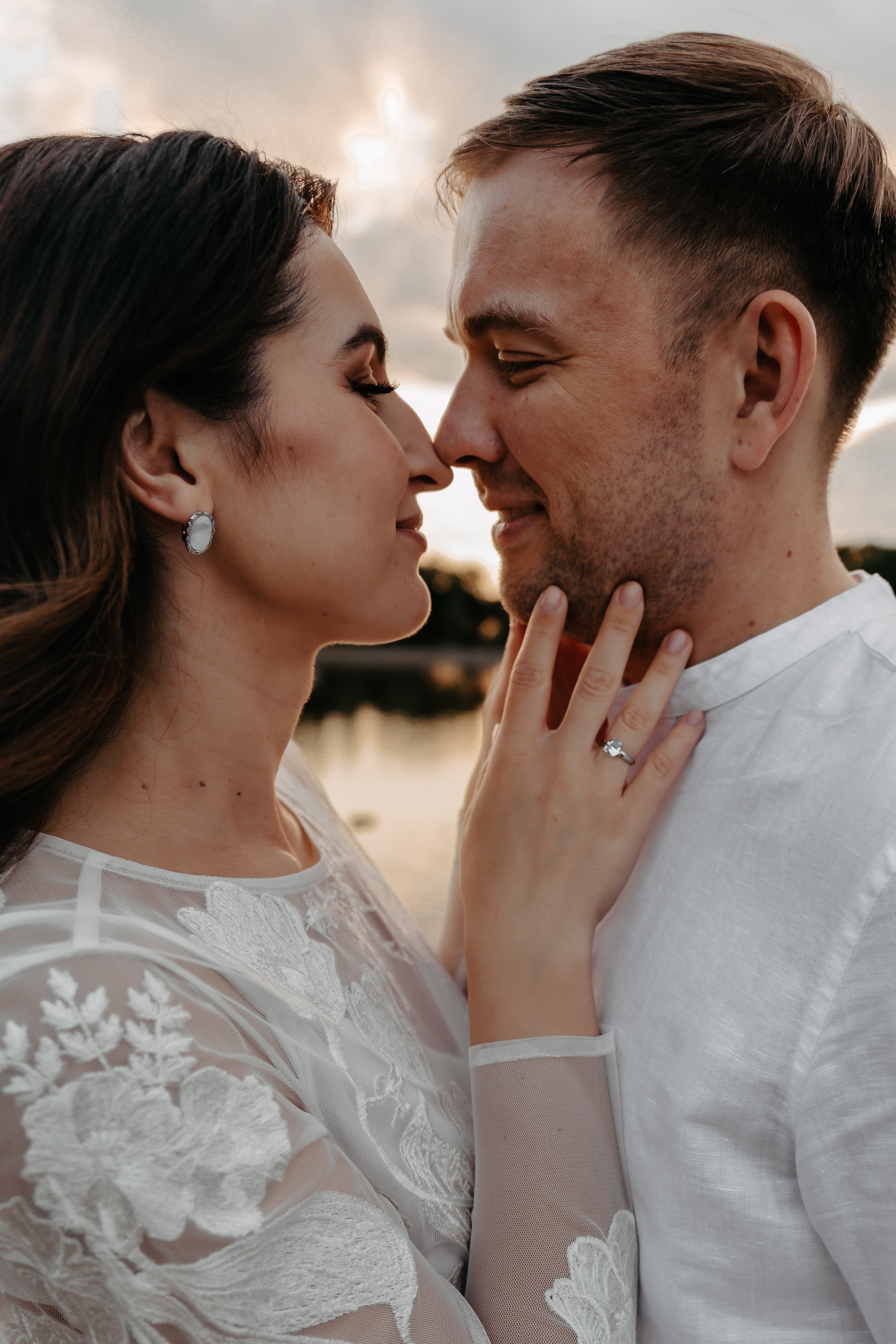 Elopement by the lake