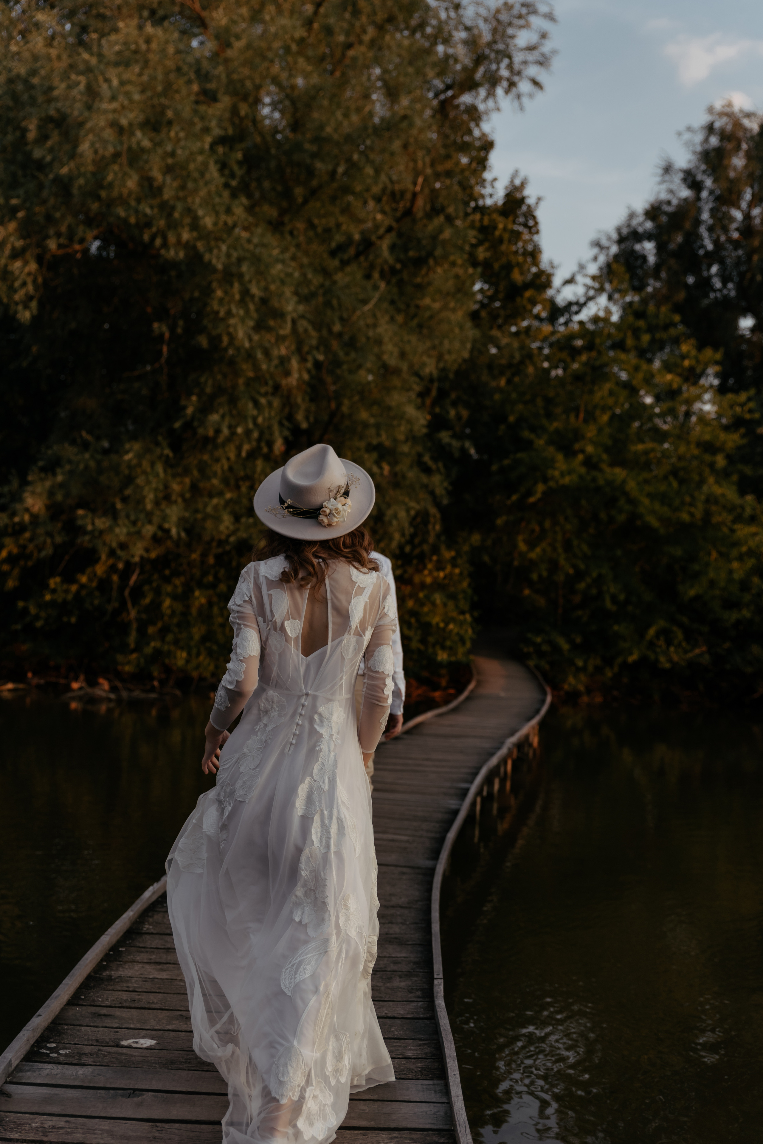 Elopement by the lake