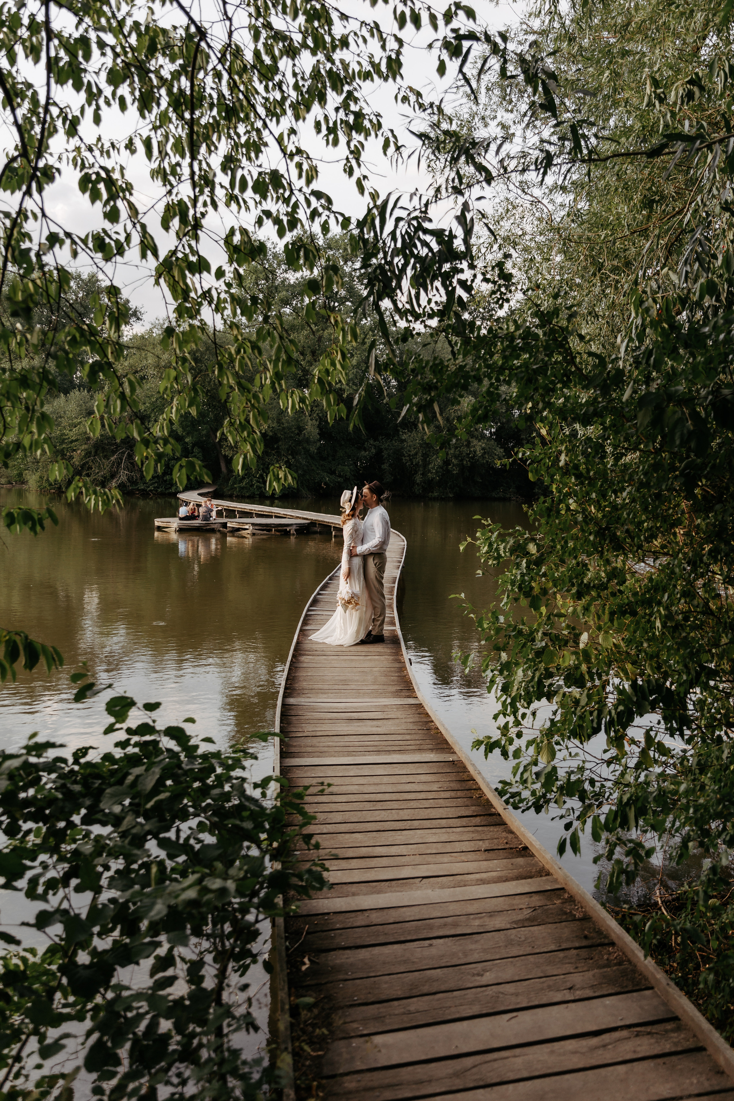 Elopement by the lake